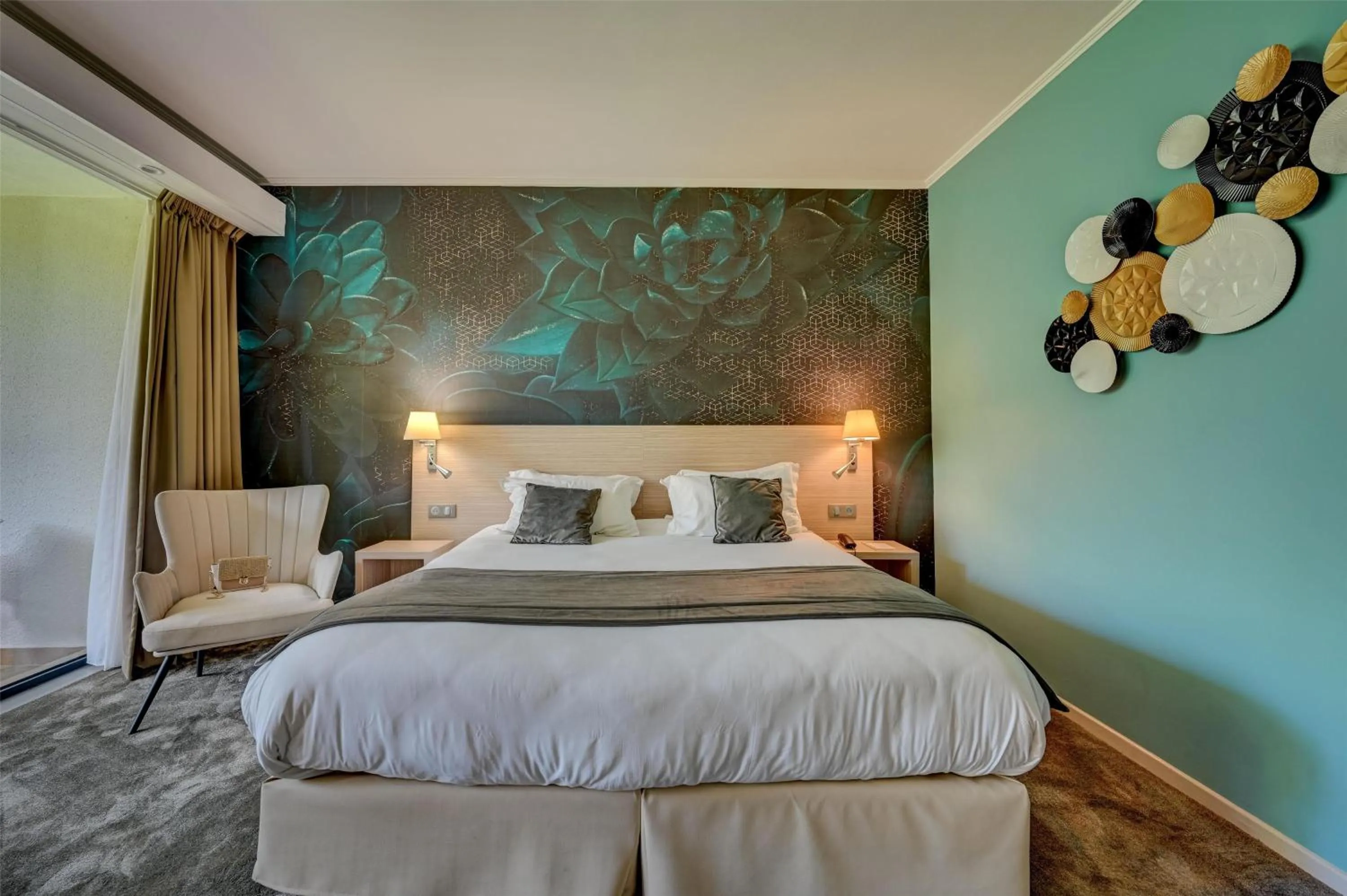 Bedroom, Bed in Best Western Sévan Parc Hôtel