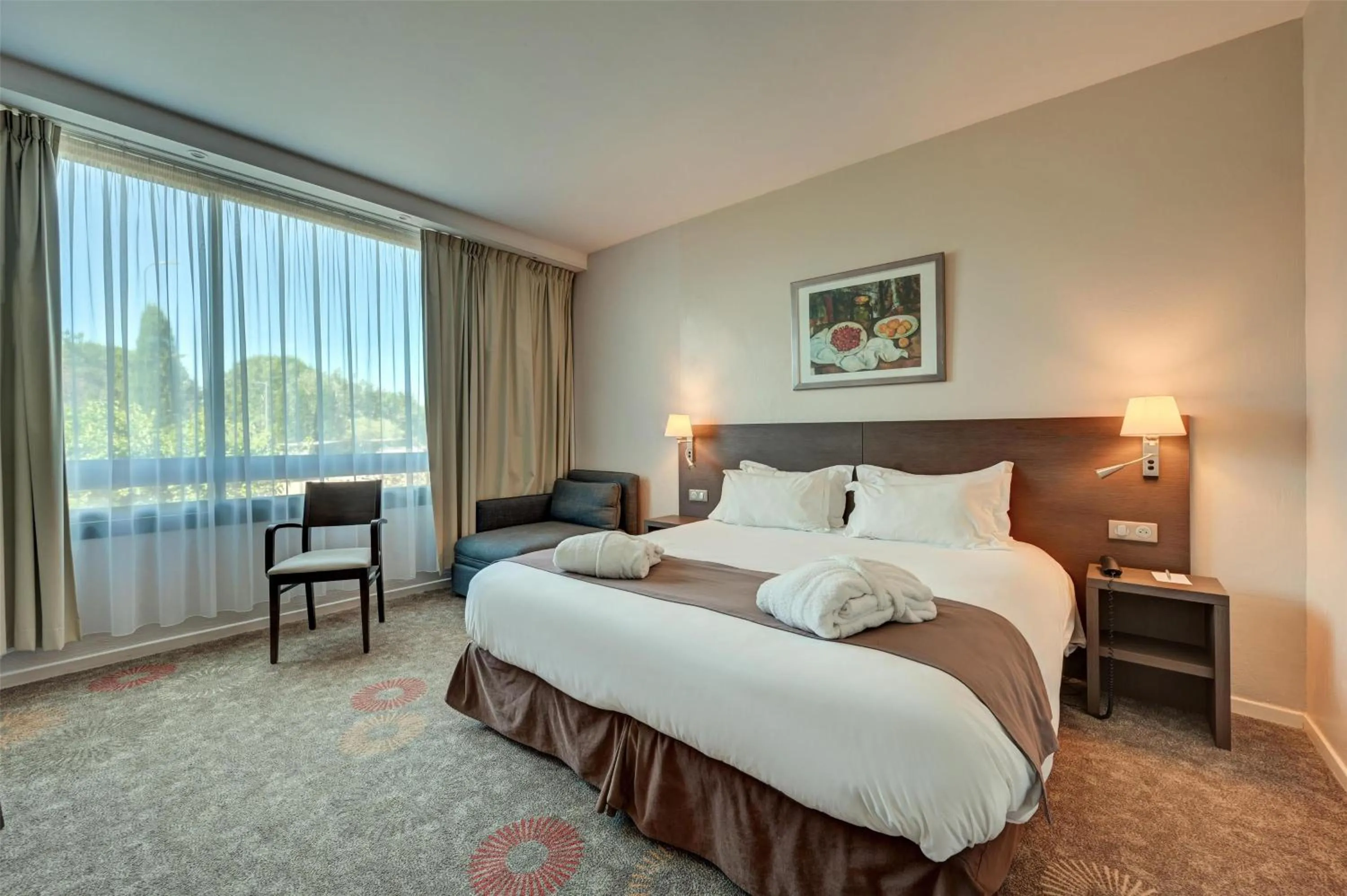 Bedroom, Bed in Best Western Sévan Parc Hôtel