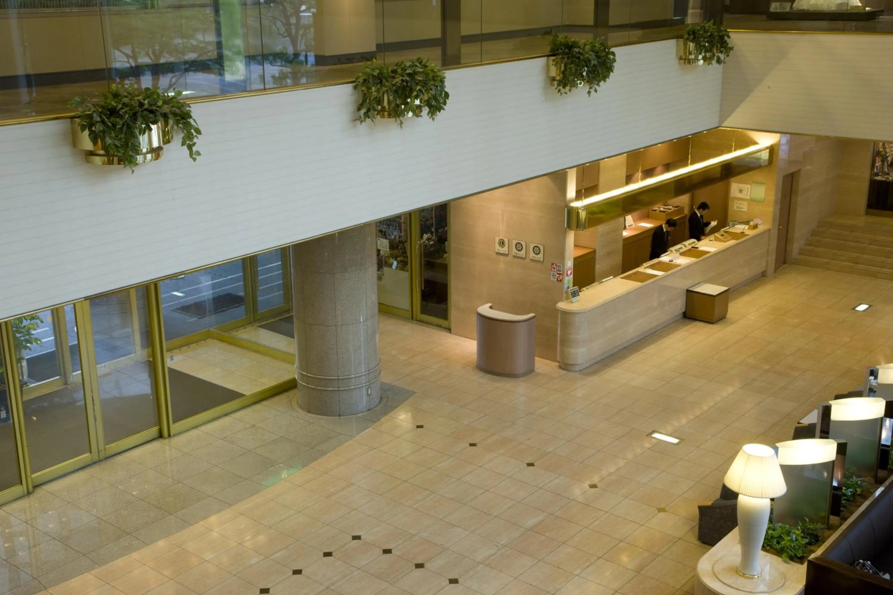 Lobby or reception in Miyako Hotel Yokkaichi