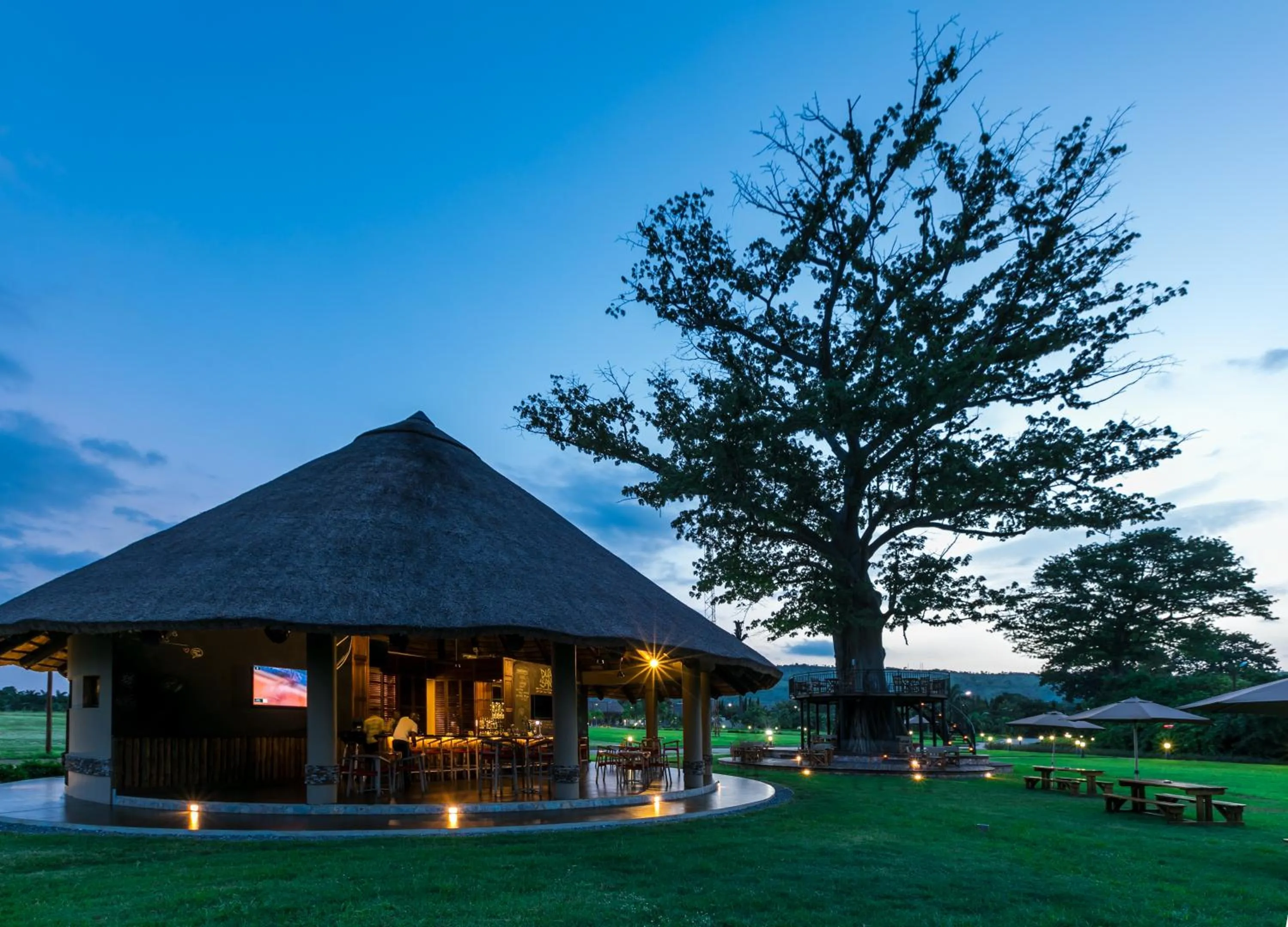 Balcony/Terrace in The Royal Senchi Hotel and Resort