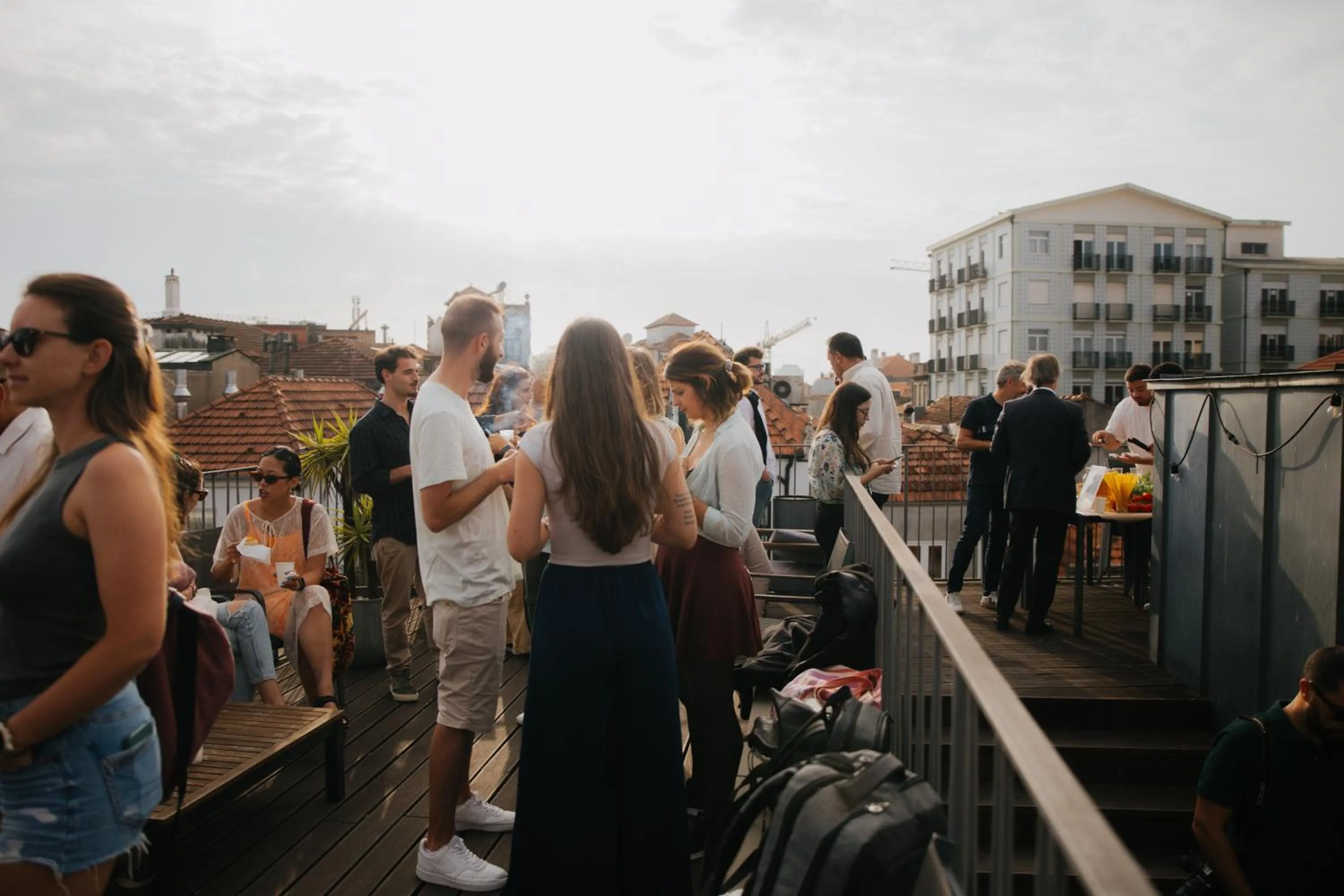 Balcony/Terrace in Galerias Nightlife Fashion Flats
