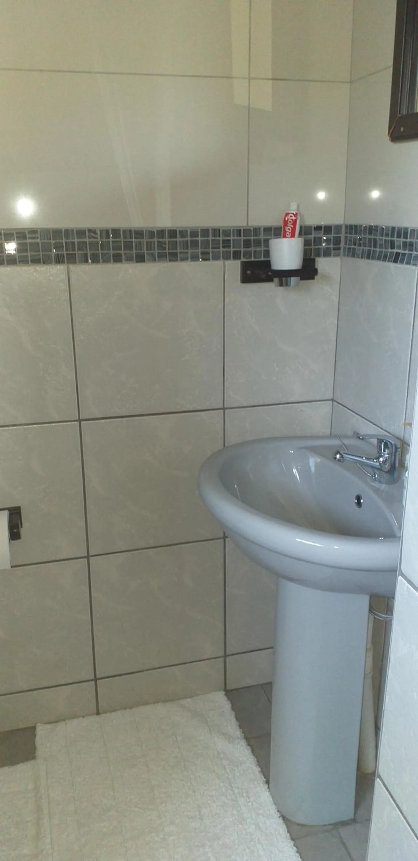 Bathroom in Kwa-Dlamathe Guesthouse