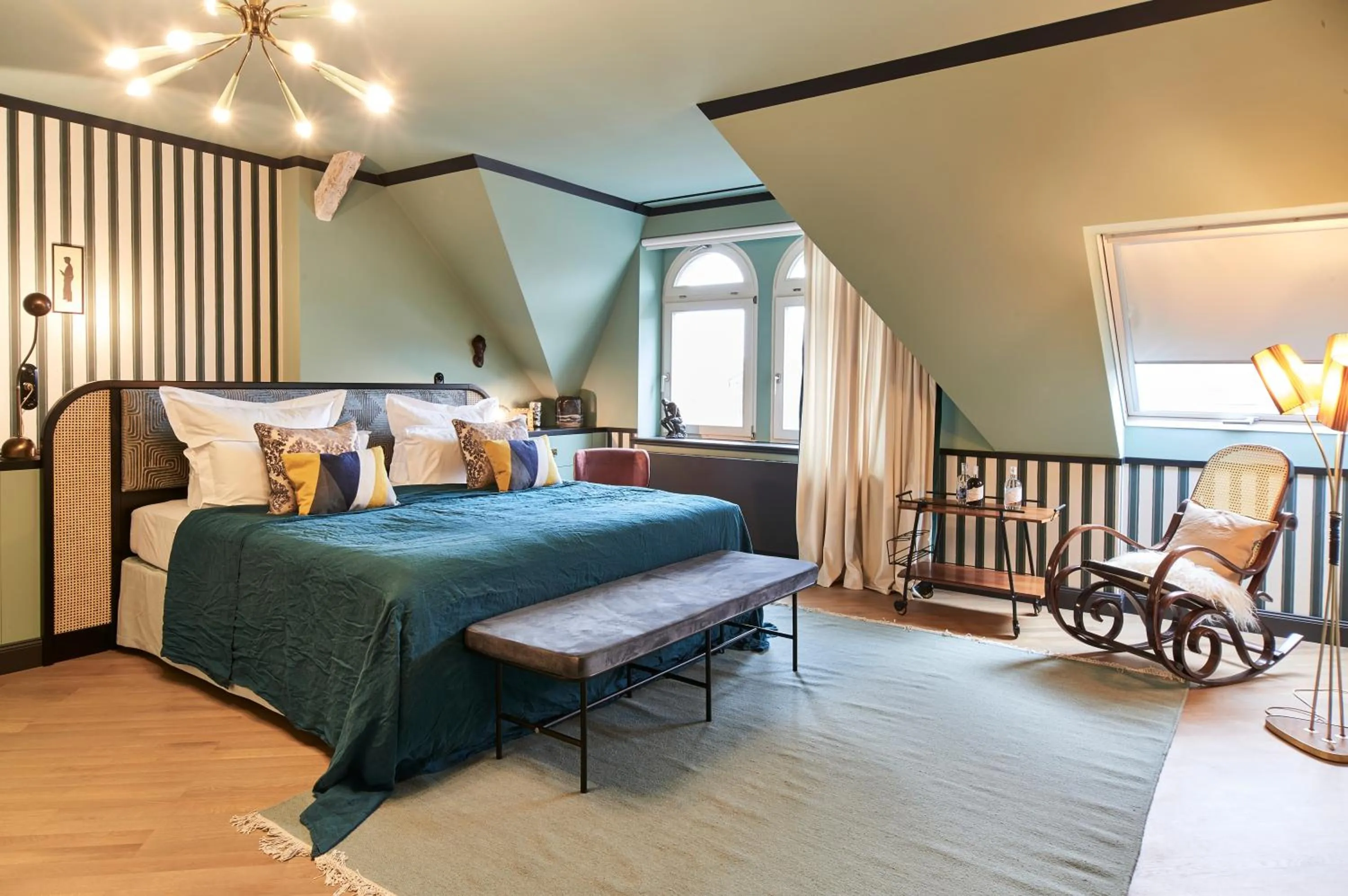 Bed in Cora Apartments