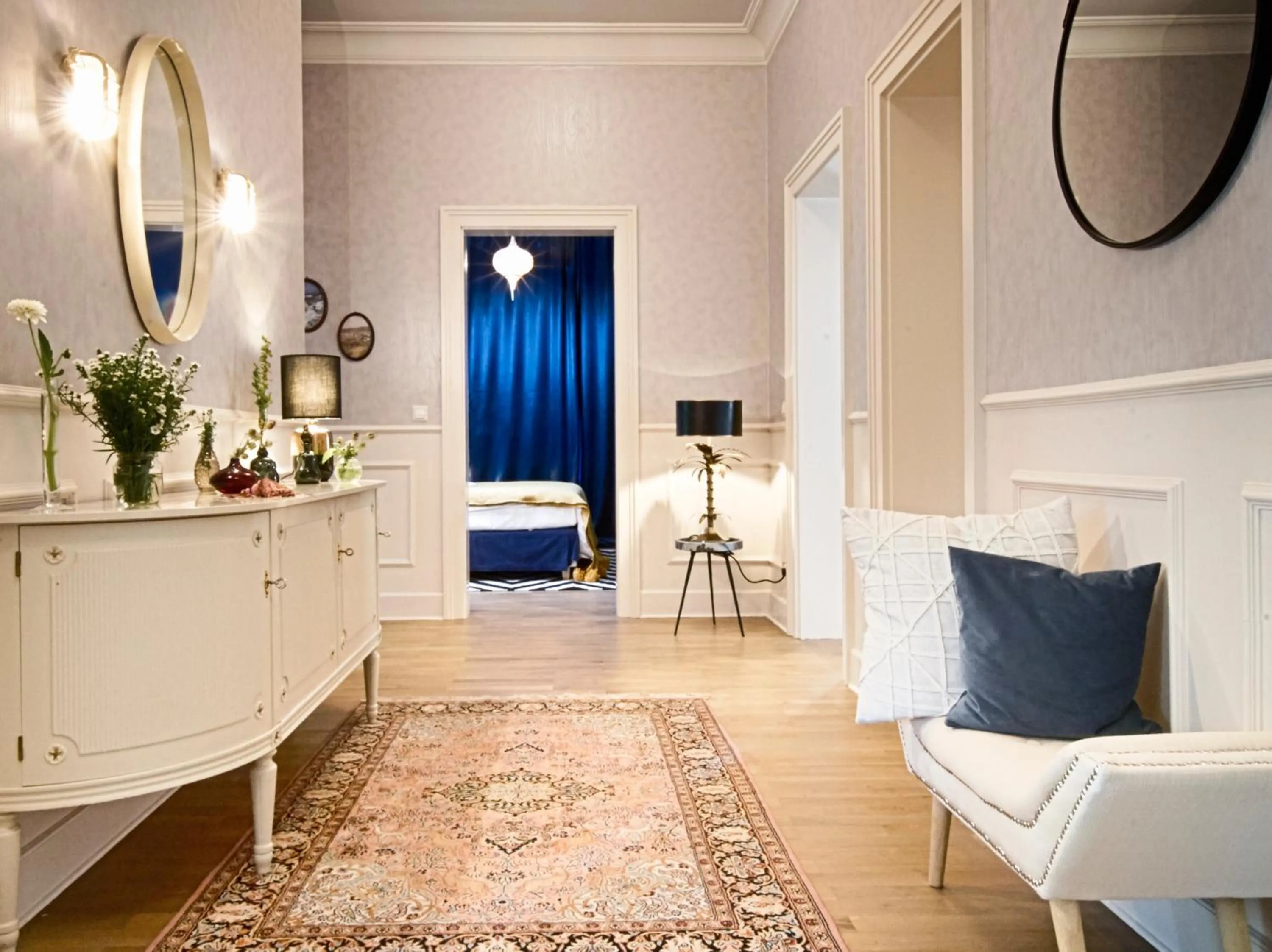 Decorative detail in Cora Apartments