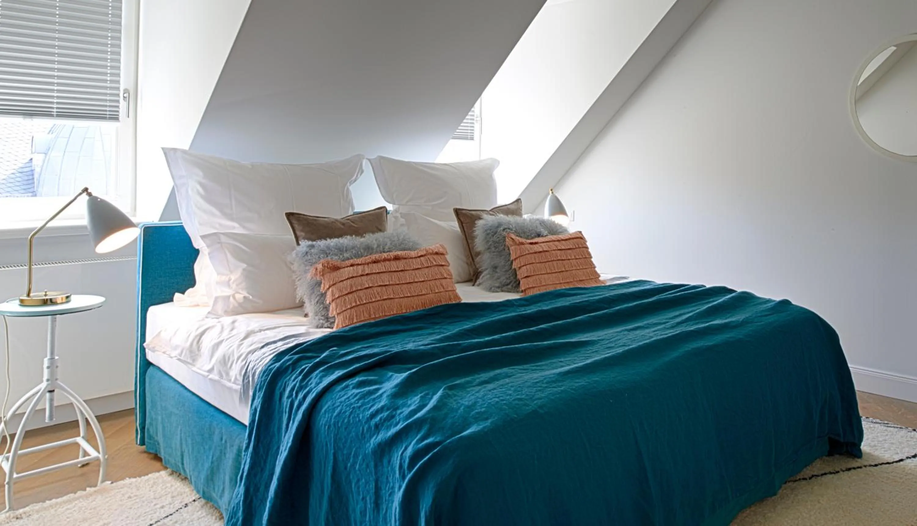 Bed in Cora Apartments