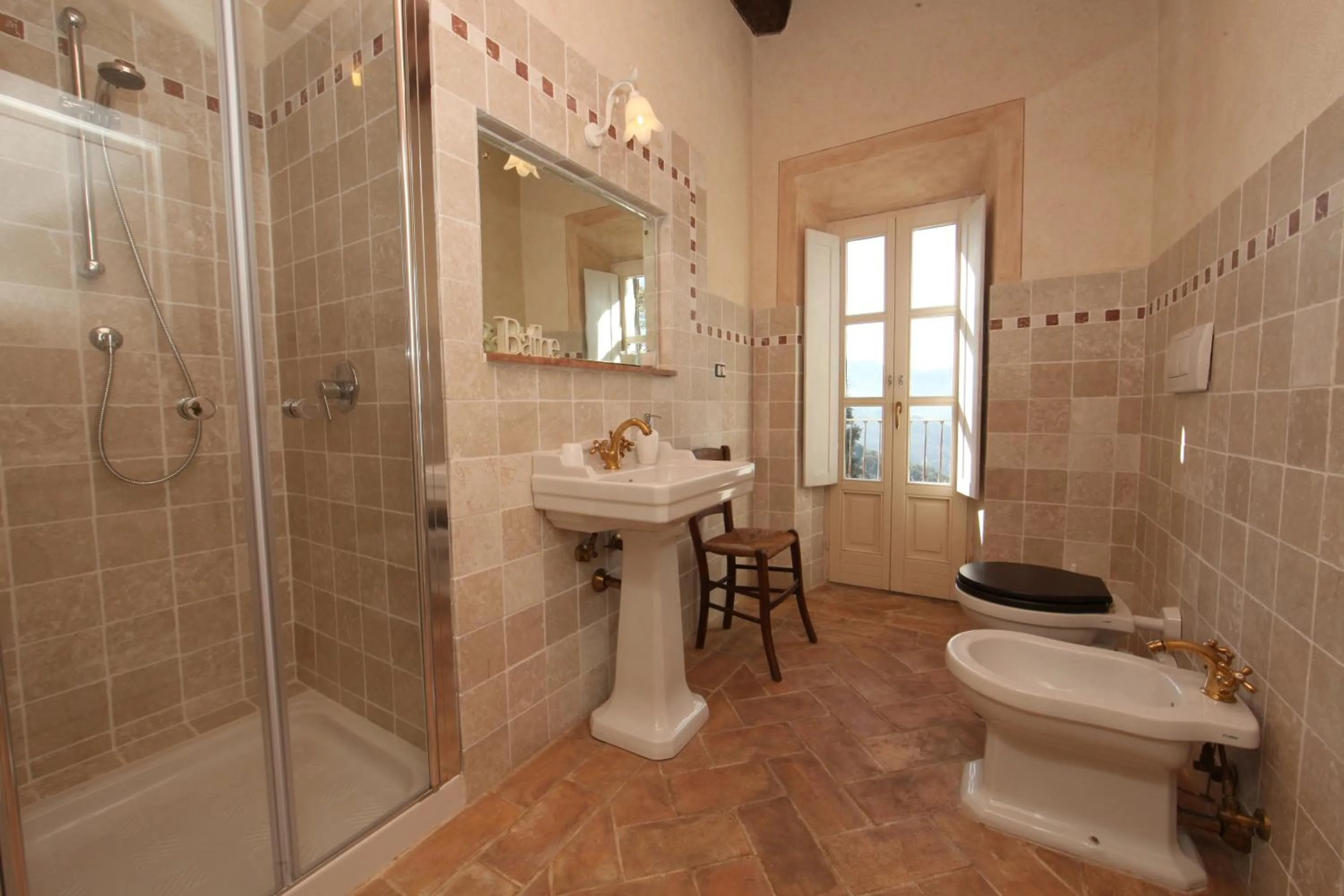 Shower in Fonte di Zeno