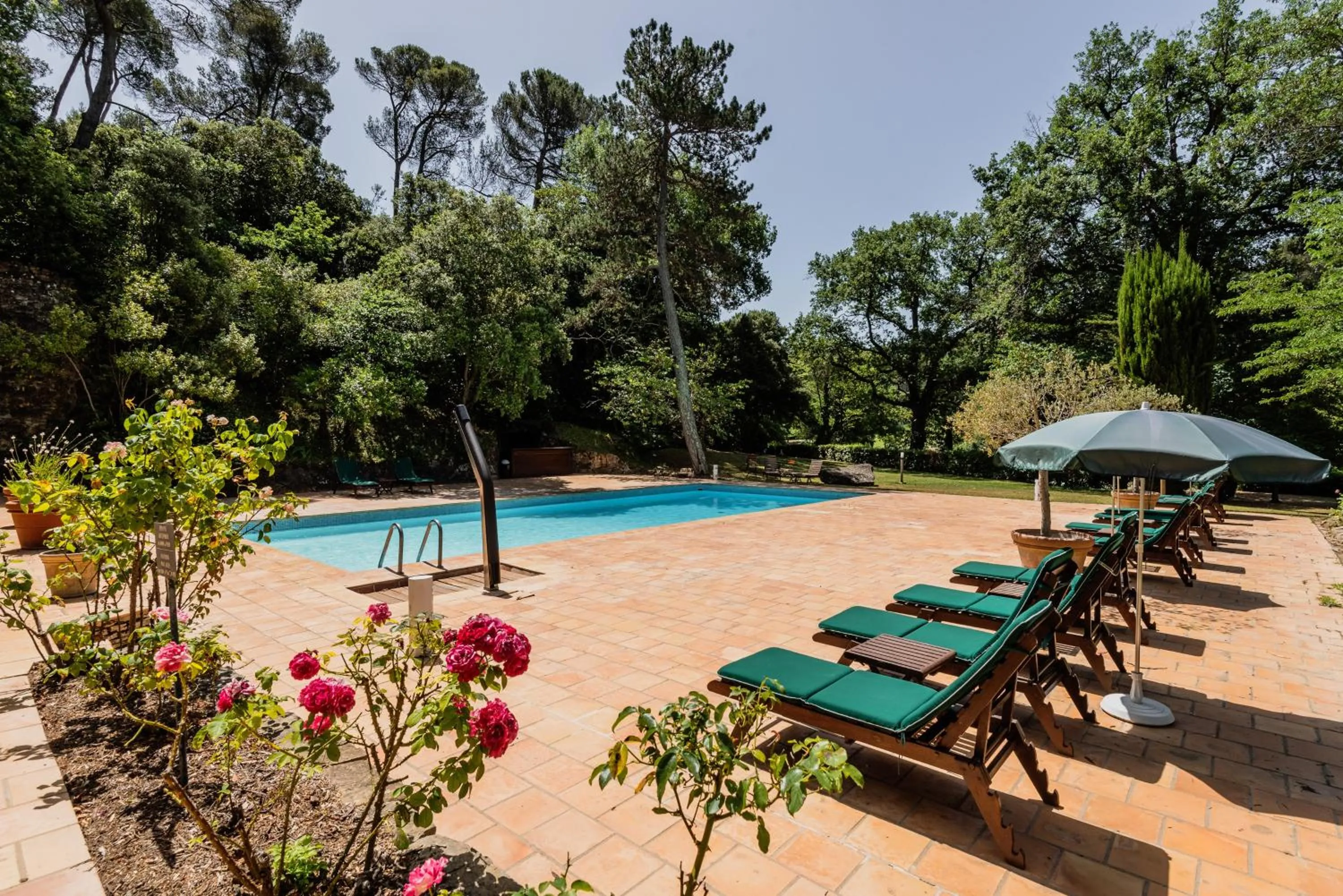 Swimming pool in Domaine d'Auriac - Relais & Châteaux