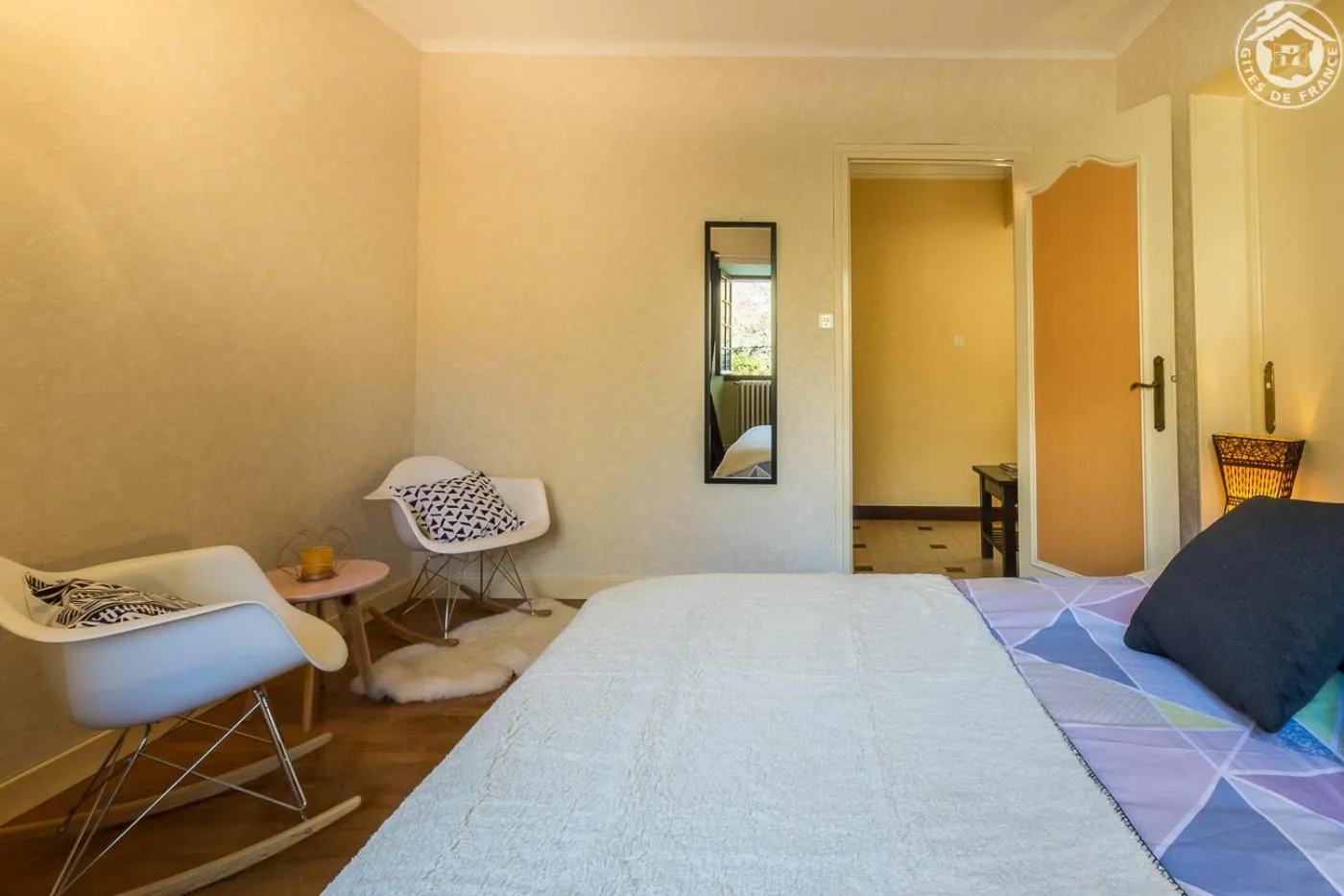 Bed in Château du Vigny - Gîte
