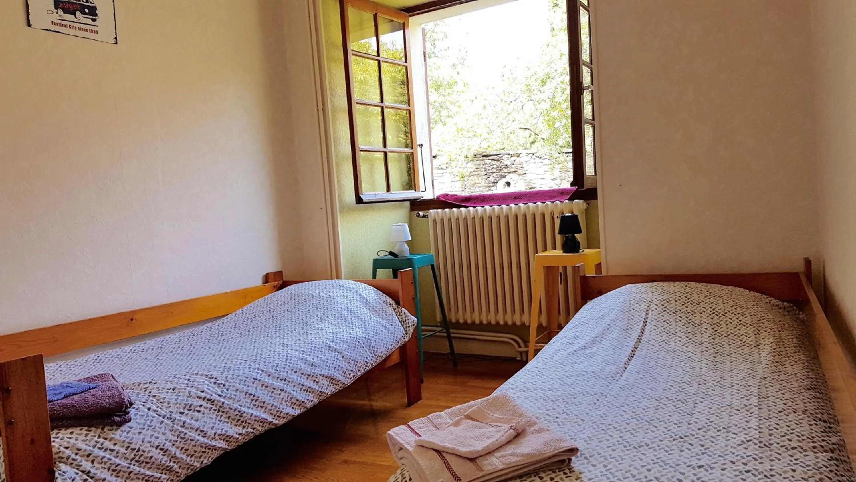 Bedroom, Bed in Château du Vigny - Gîte