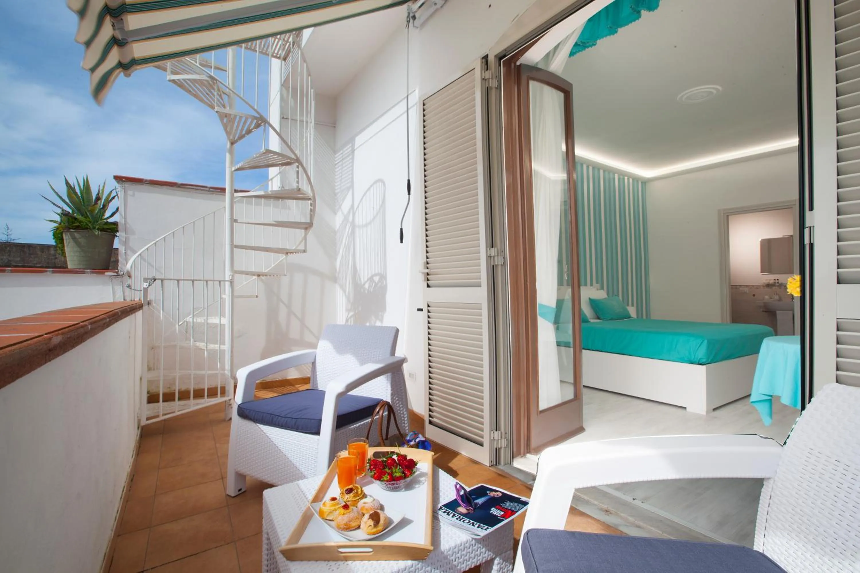 Balcony/Terrace in Villa Iolanda