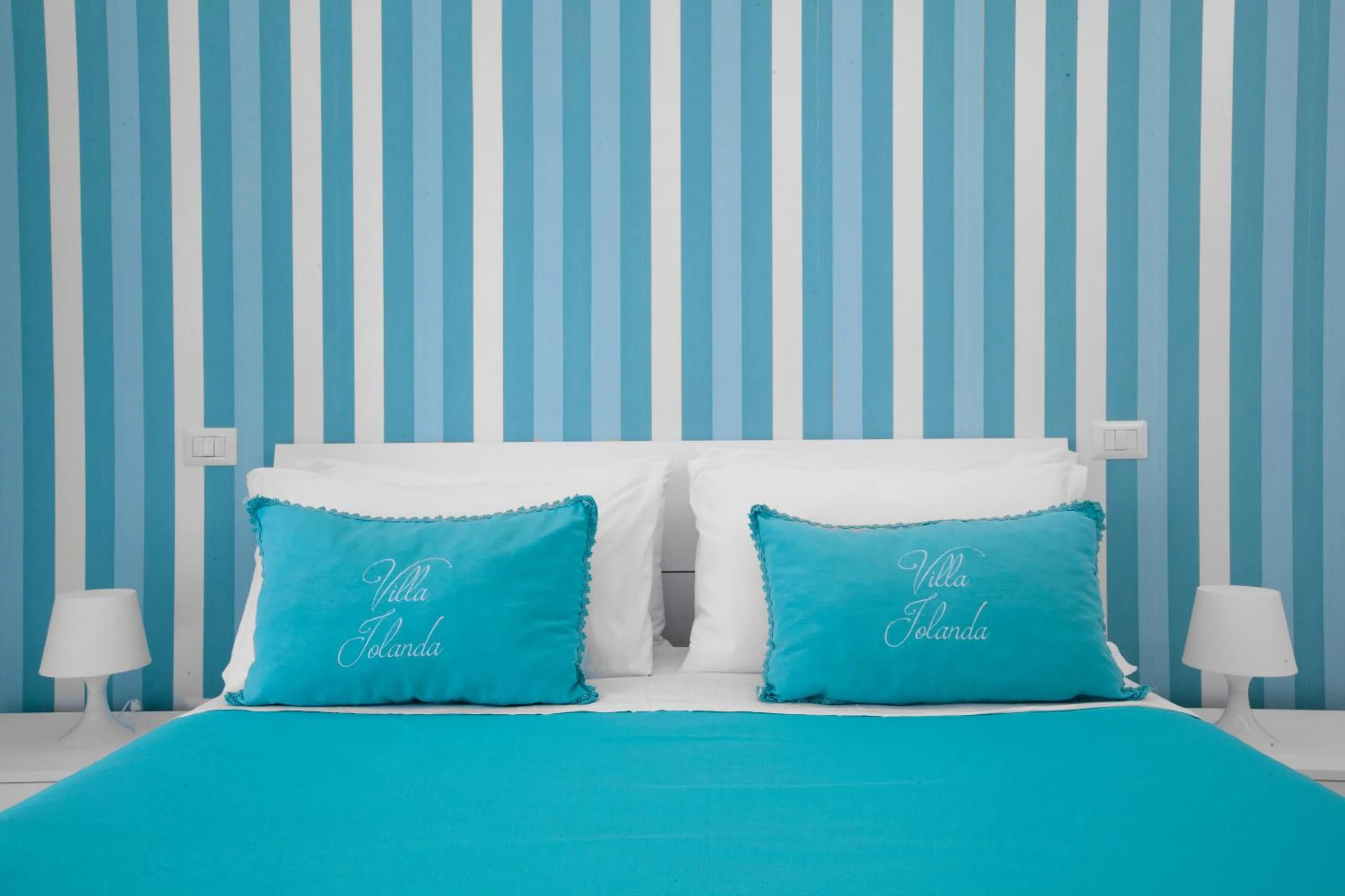 Bed in Villa Iolanda