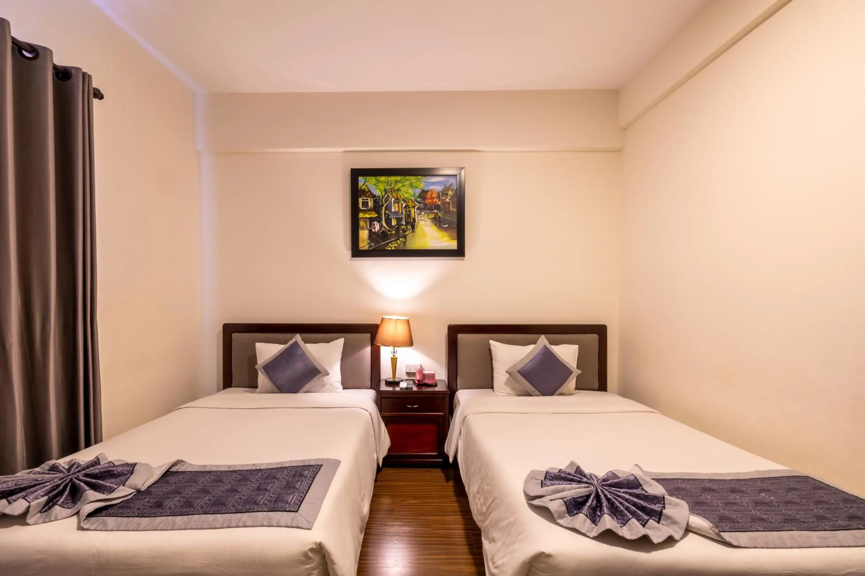 Bed in Baly Hotel Hue