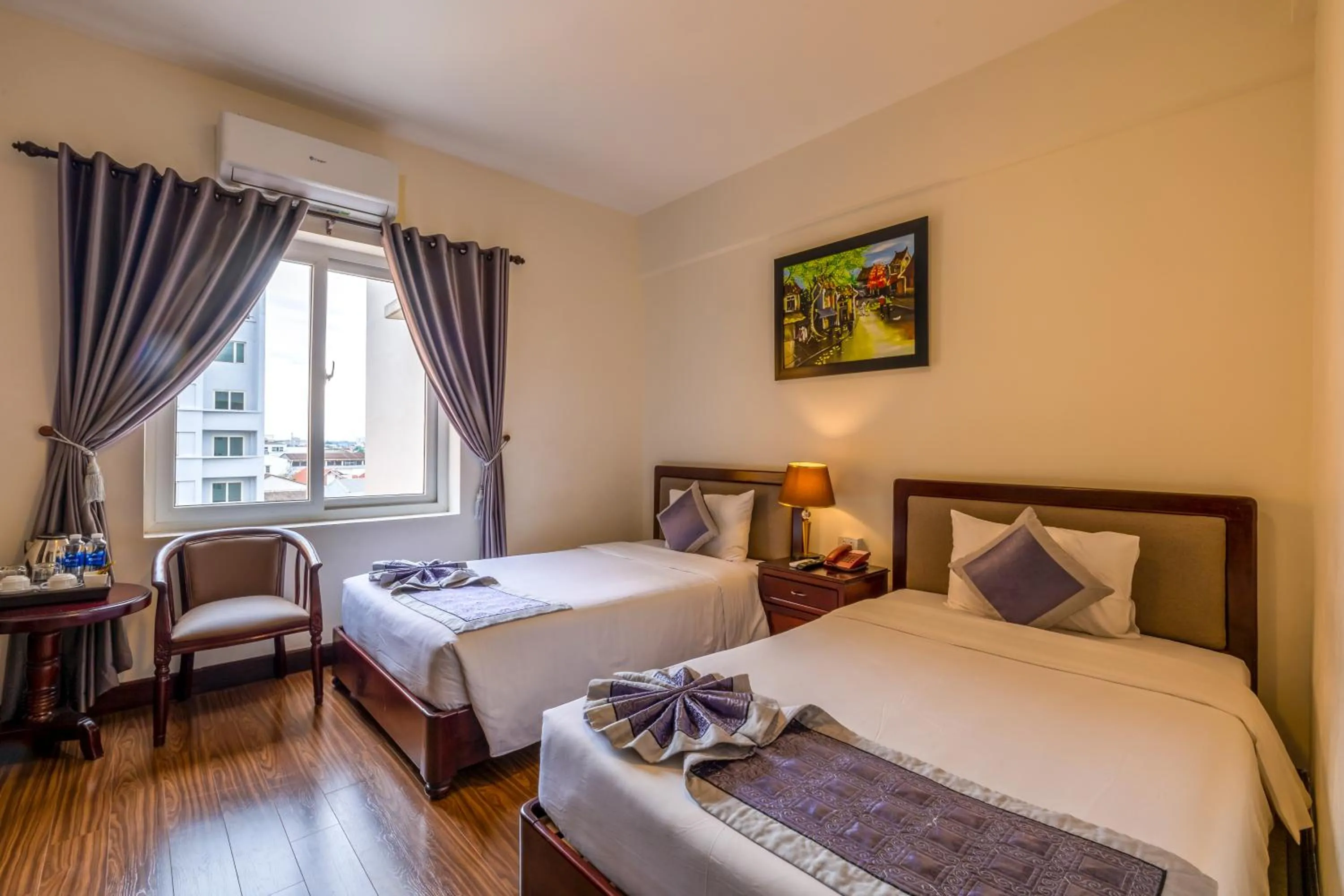 Bed in Baly Hotel Hue