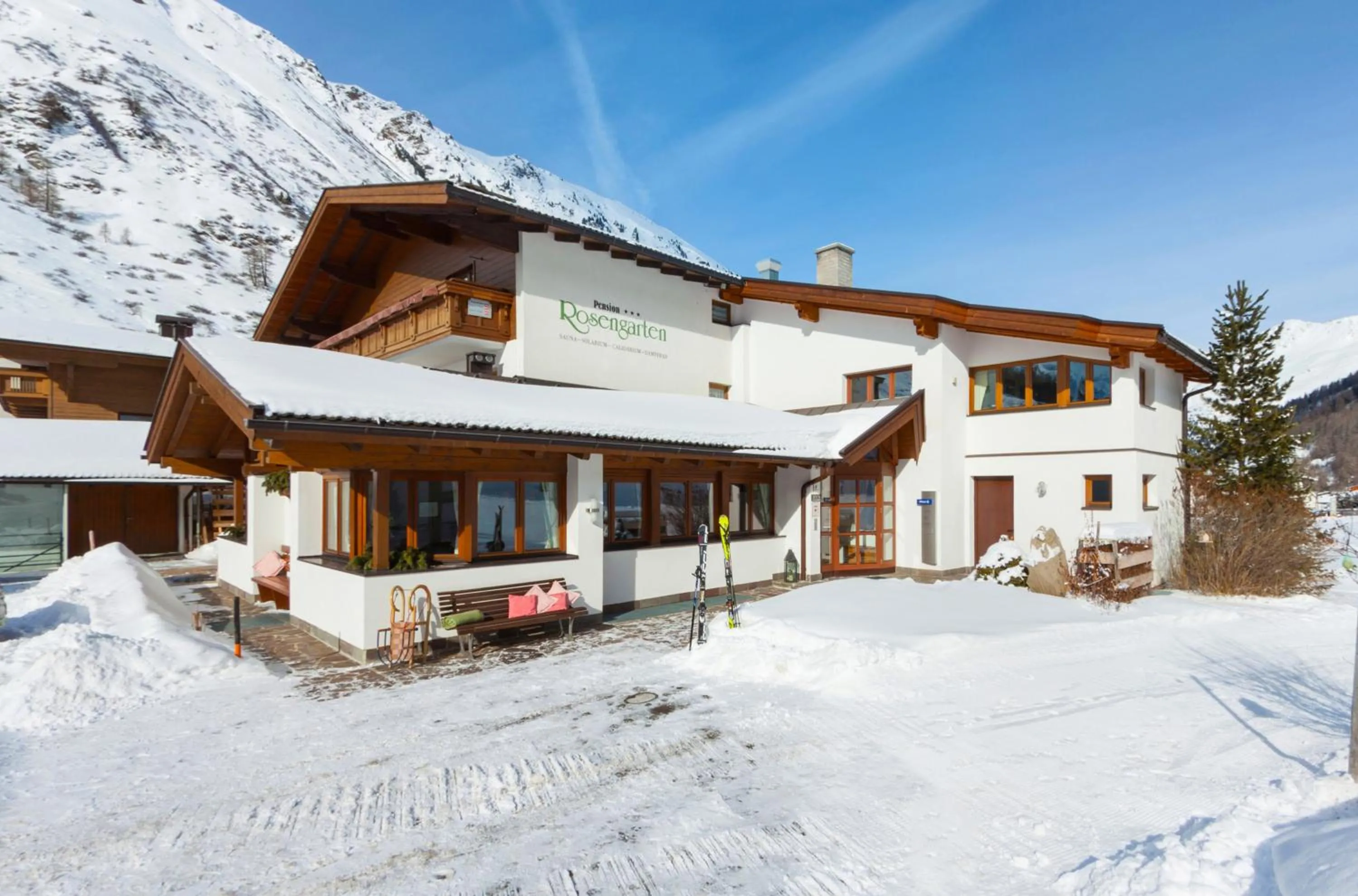 Property building in Appartement Rosengarten