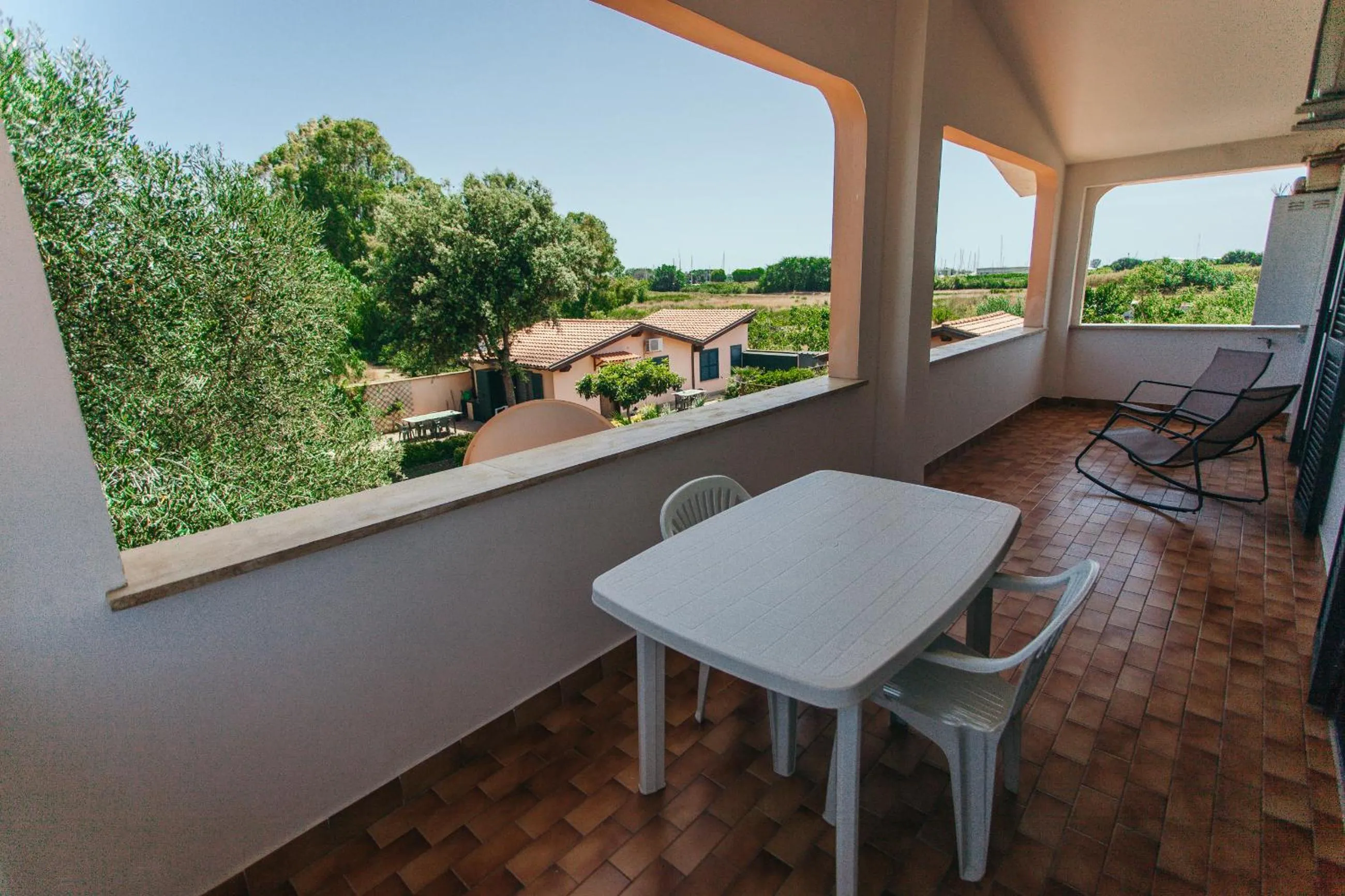 Balcony/Terrace in Domus Leonardo-Private Free Parking