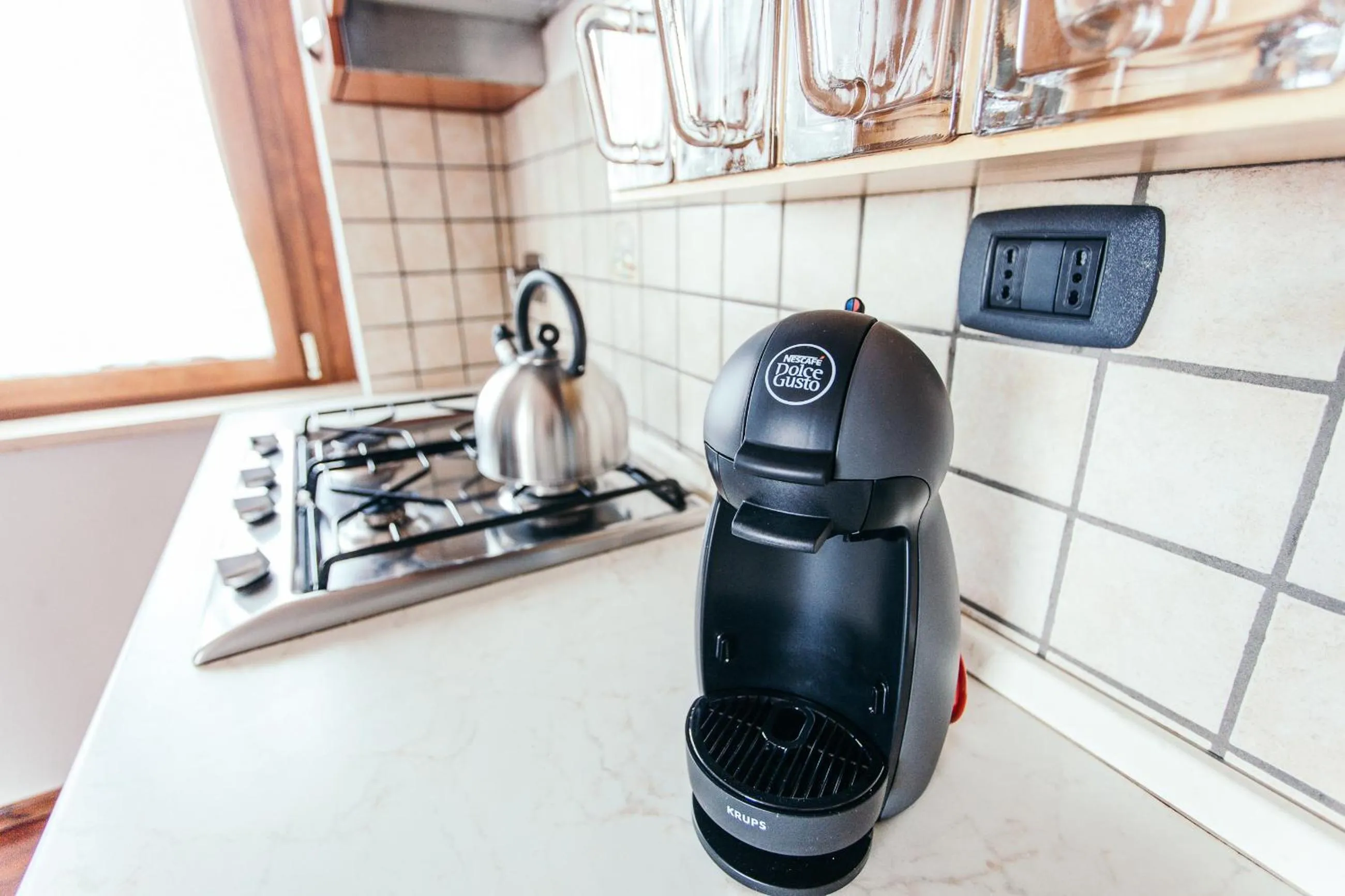 Coffee/tea facilities in Domus Leonardo-Private Free Parking