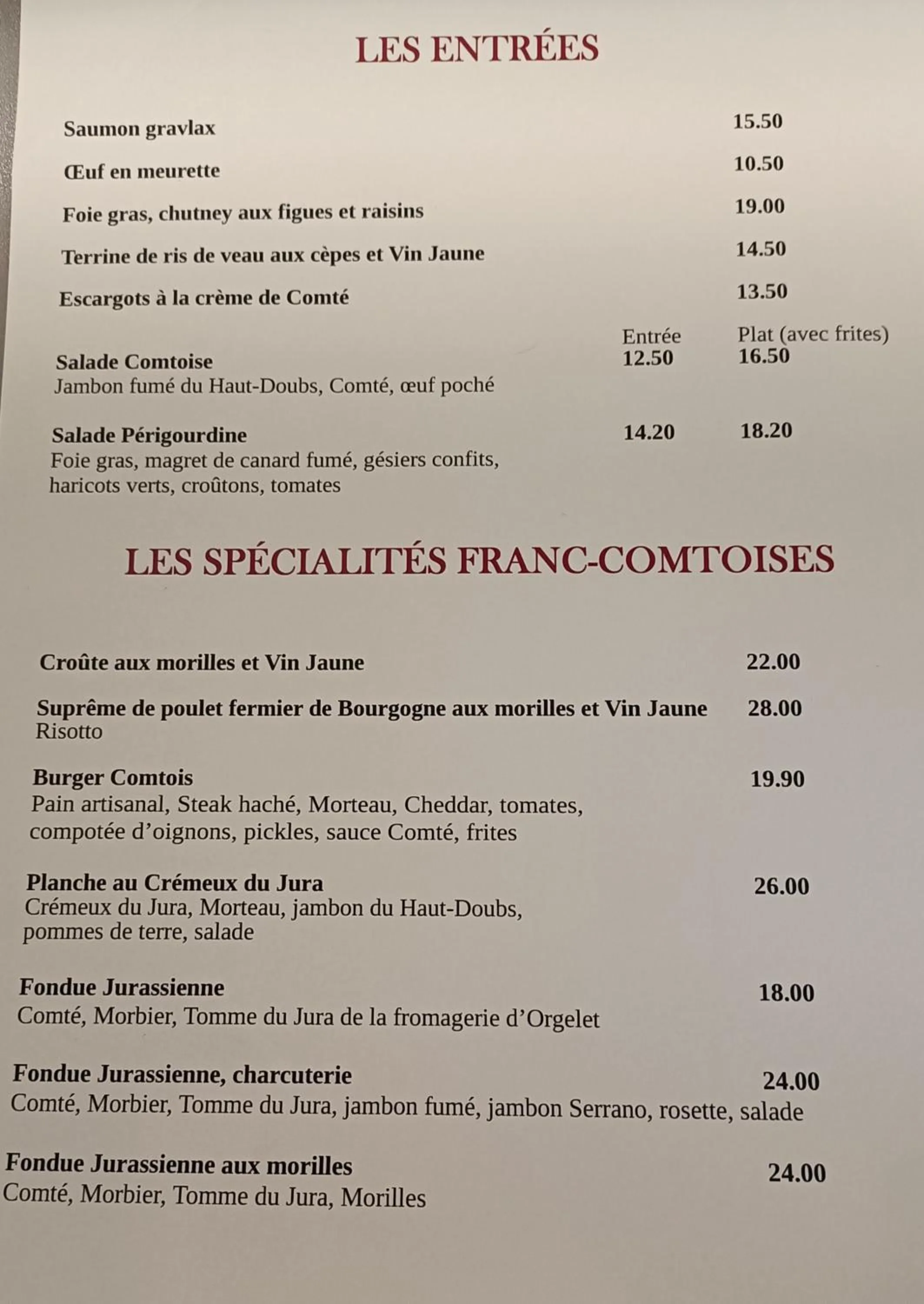 Restaurant/places to eat in Hôtel Le Vouglans - Restaurant La Valouse