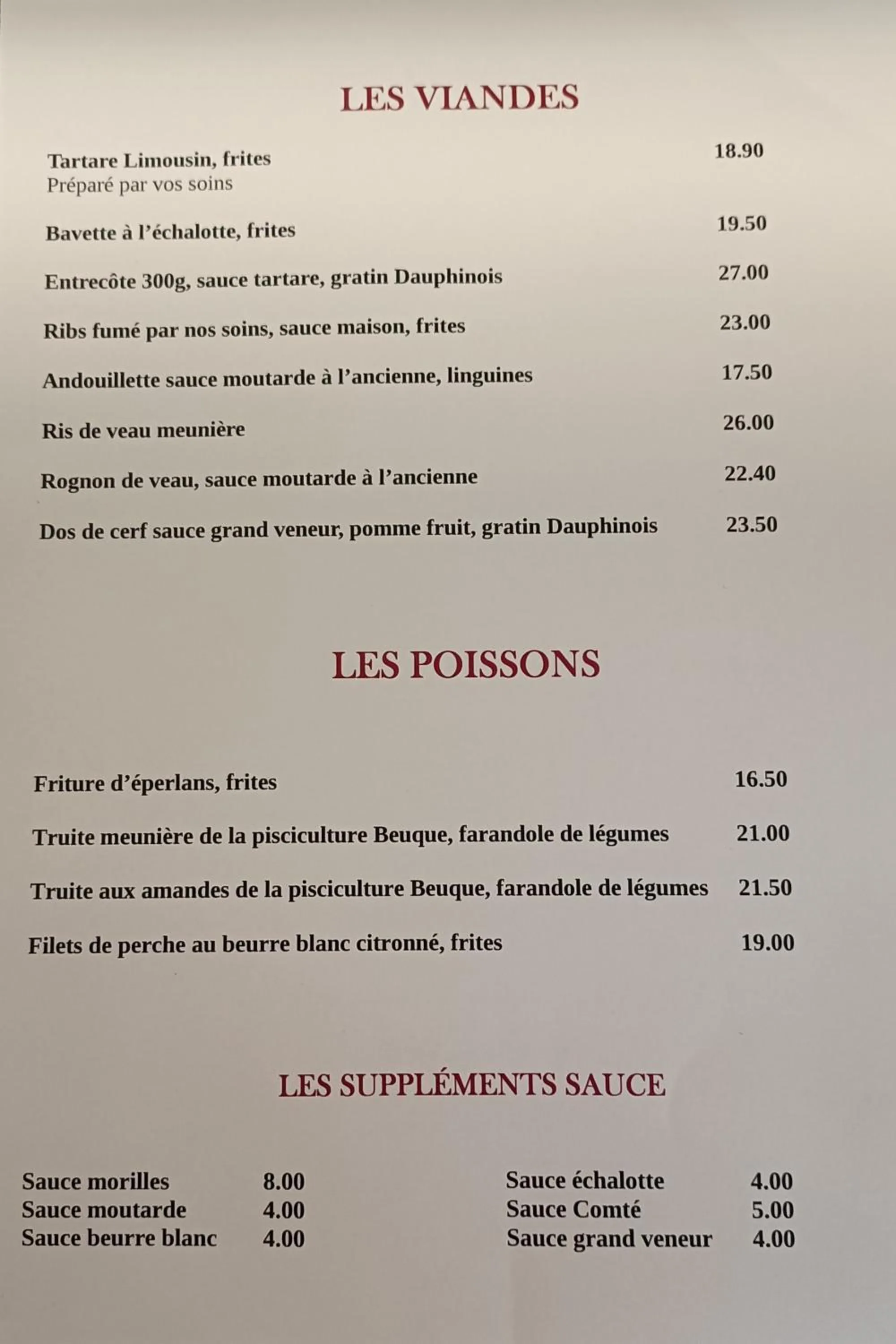 Restaurant/places to eat in Hôtel Le Vouglans - Restaurant La Valouse