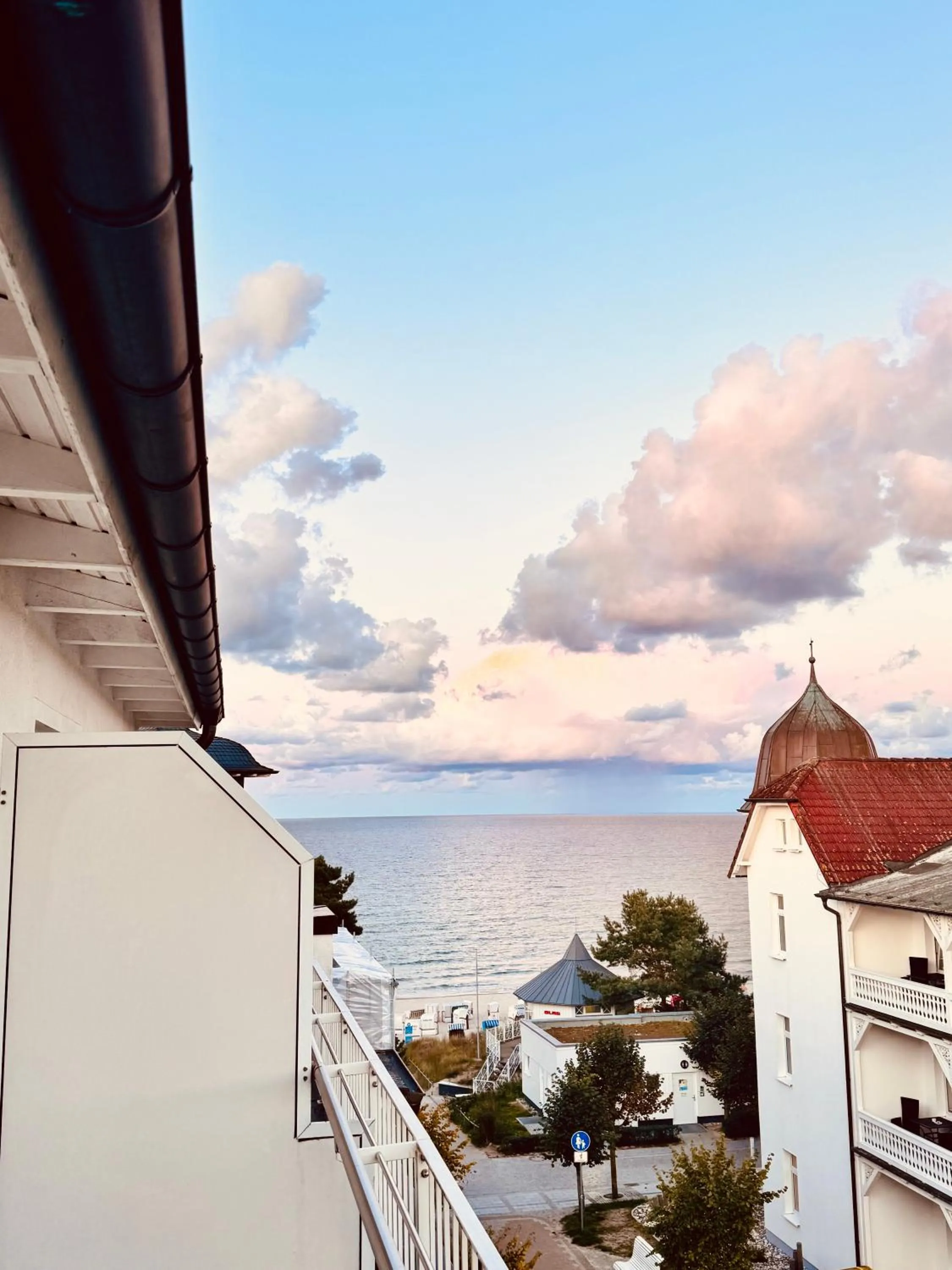 View (from property/room) in Nymphe Strandhotel & Apartments