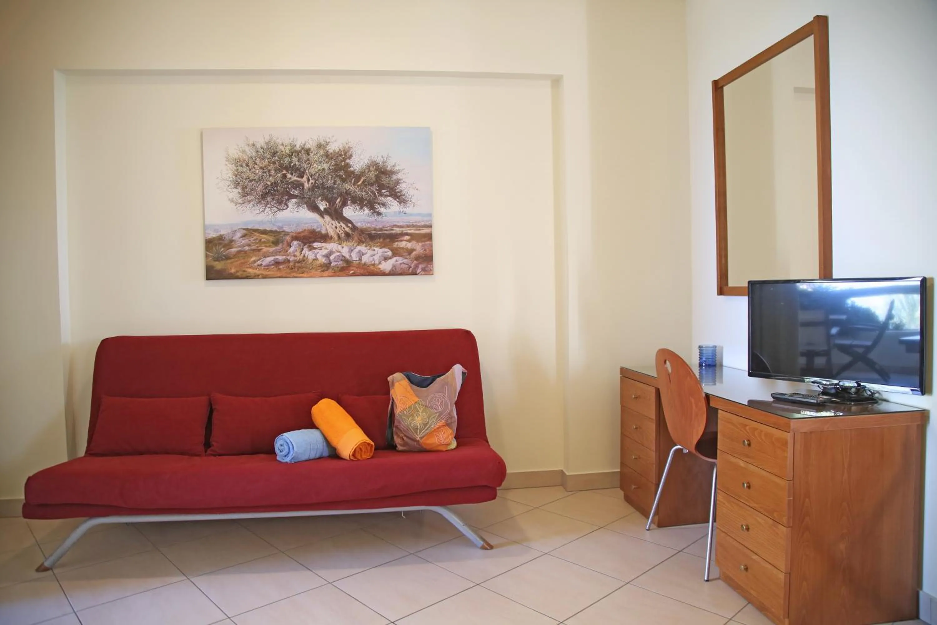 Living room in Sitia Bay