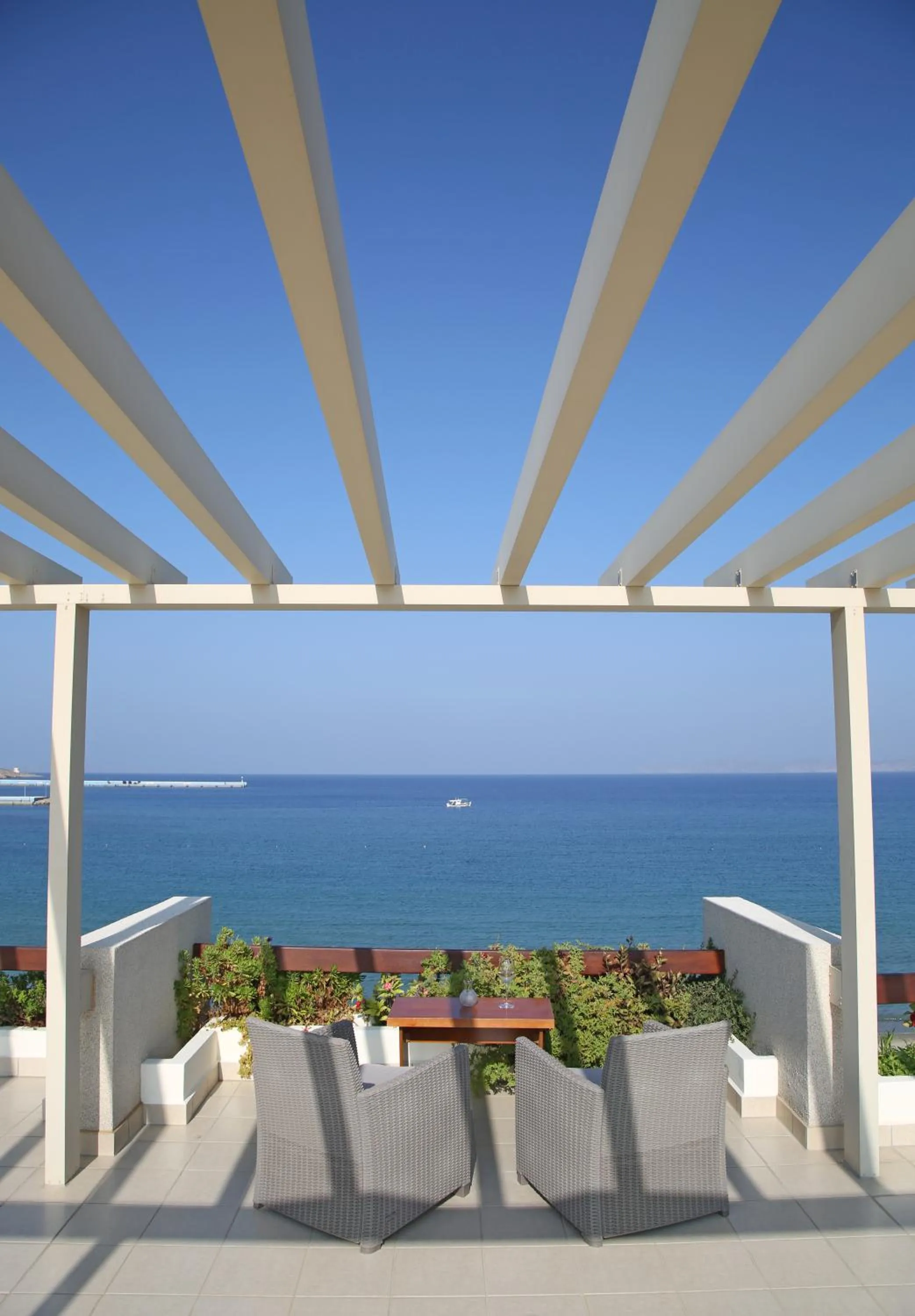 Patio in Sitia Bay
