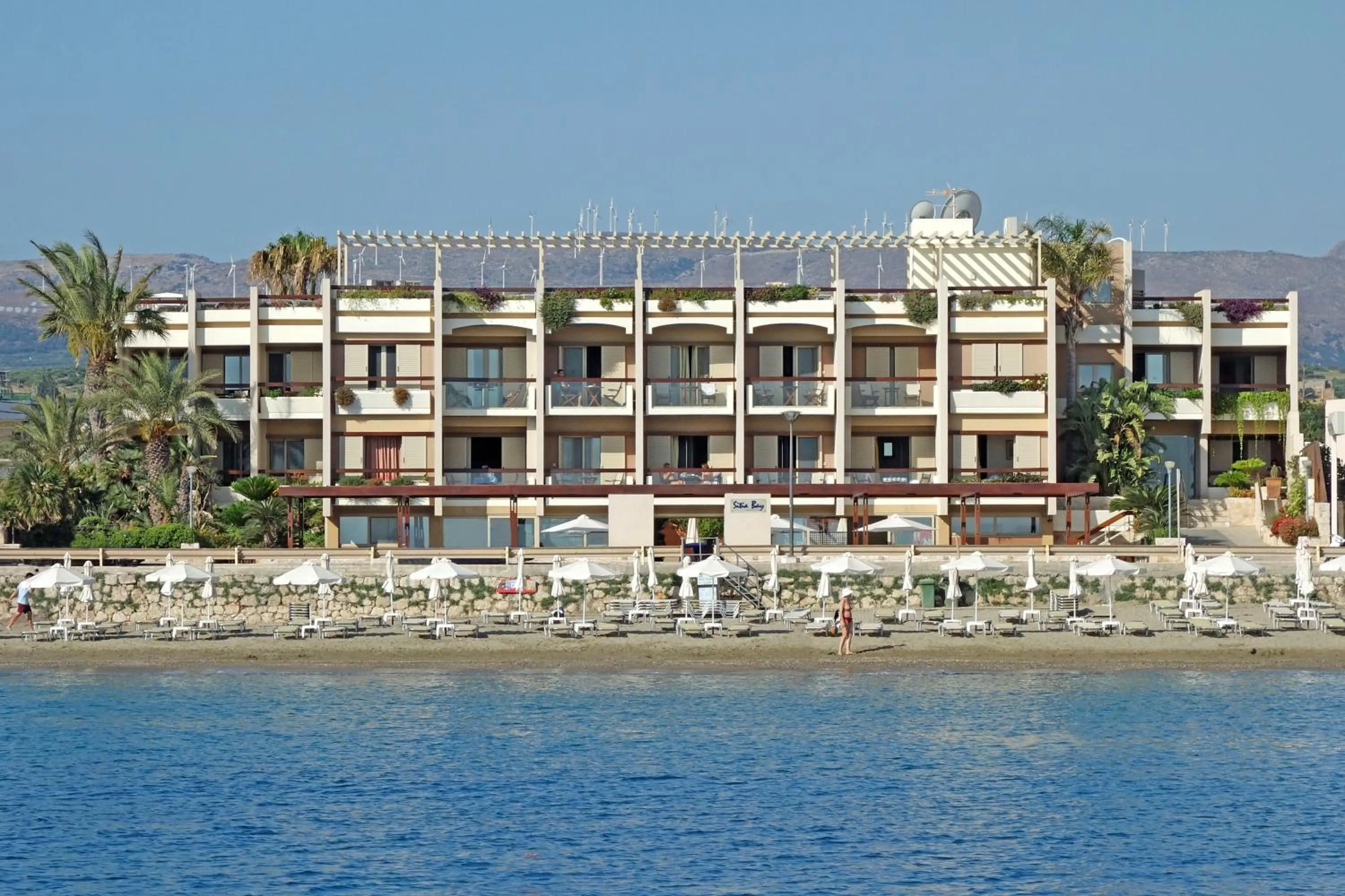 Property building in Sitia Bay