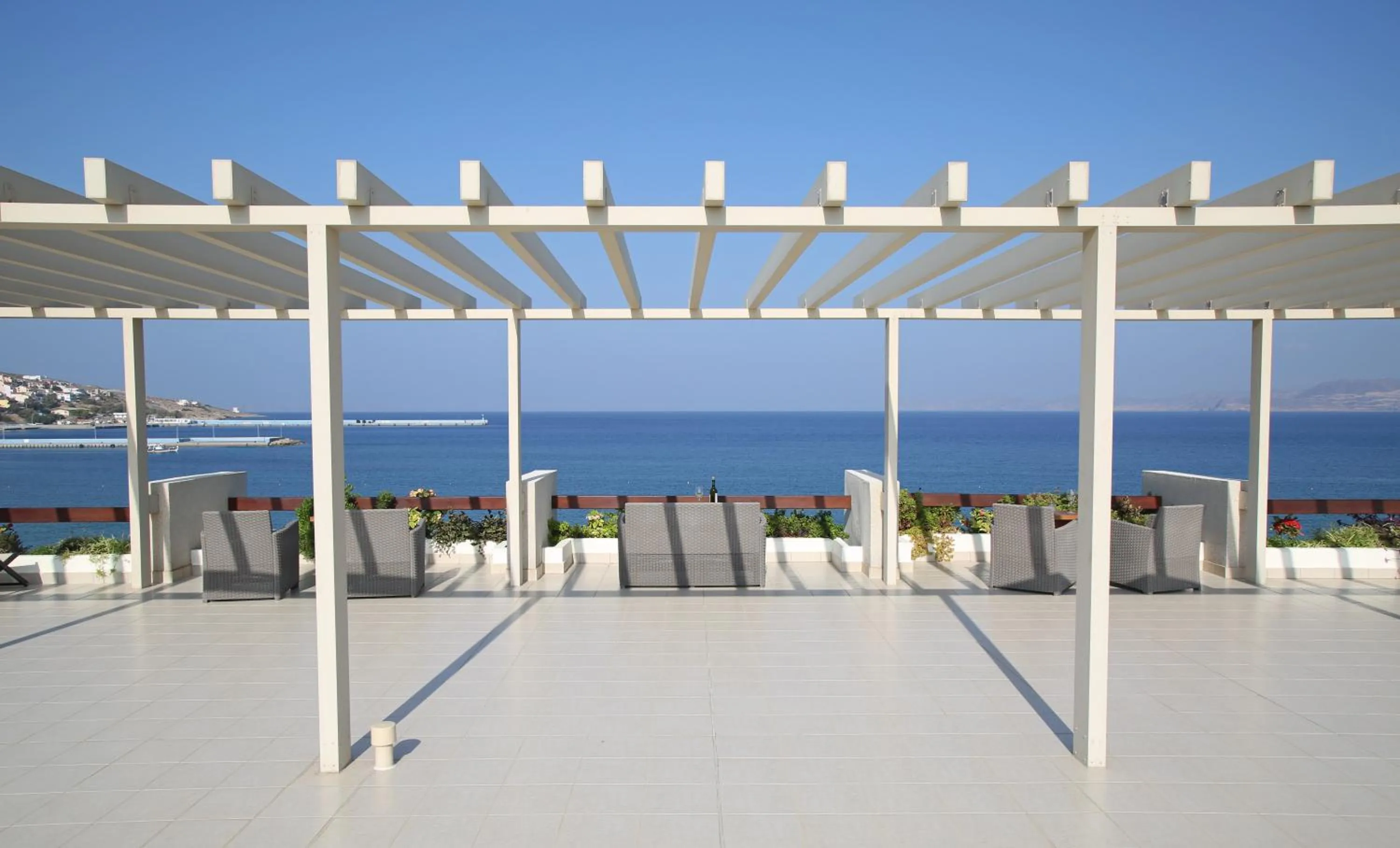 Patio in Sitia Bay