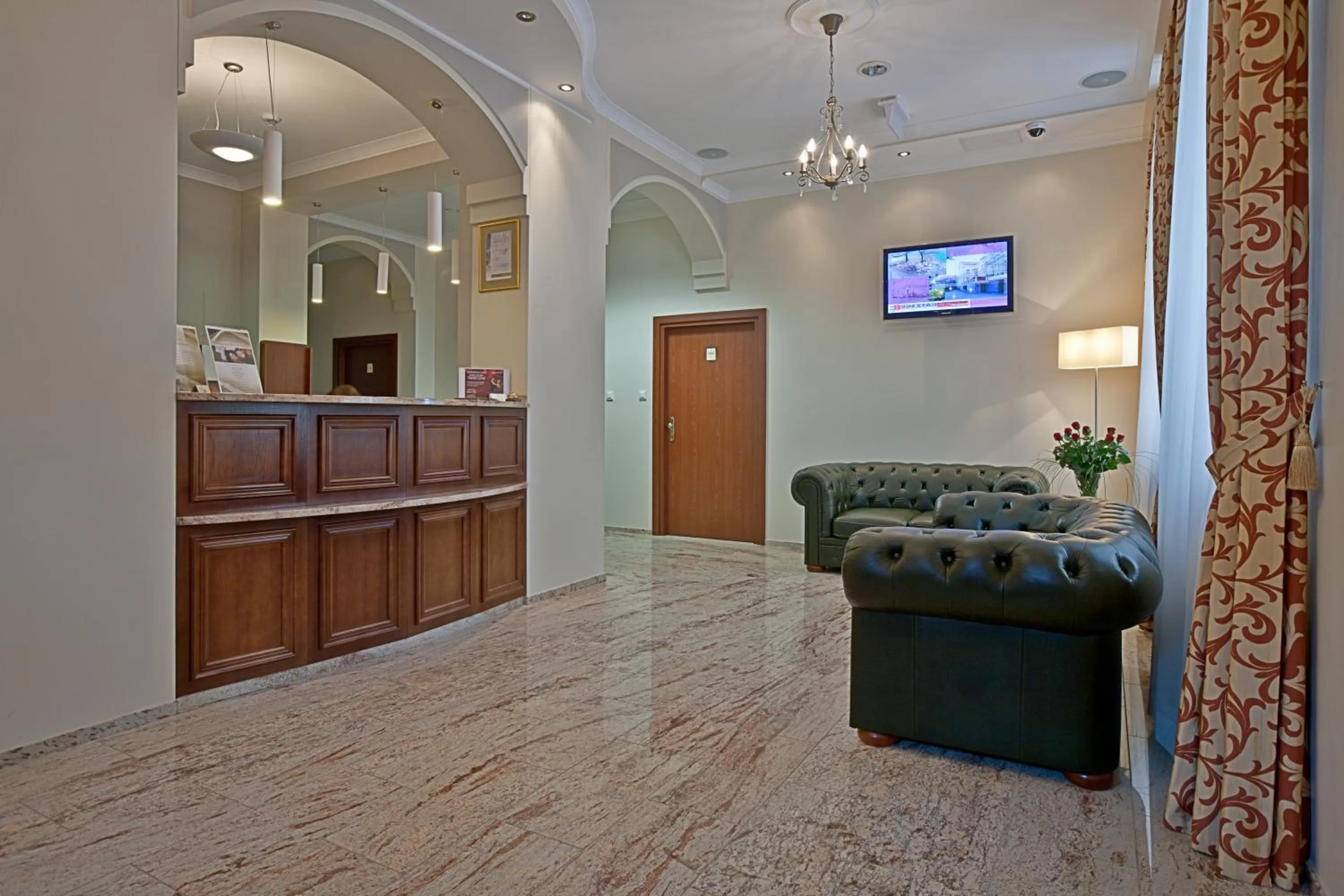 Lobby or reception in Hotel Masovia