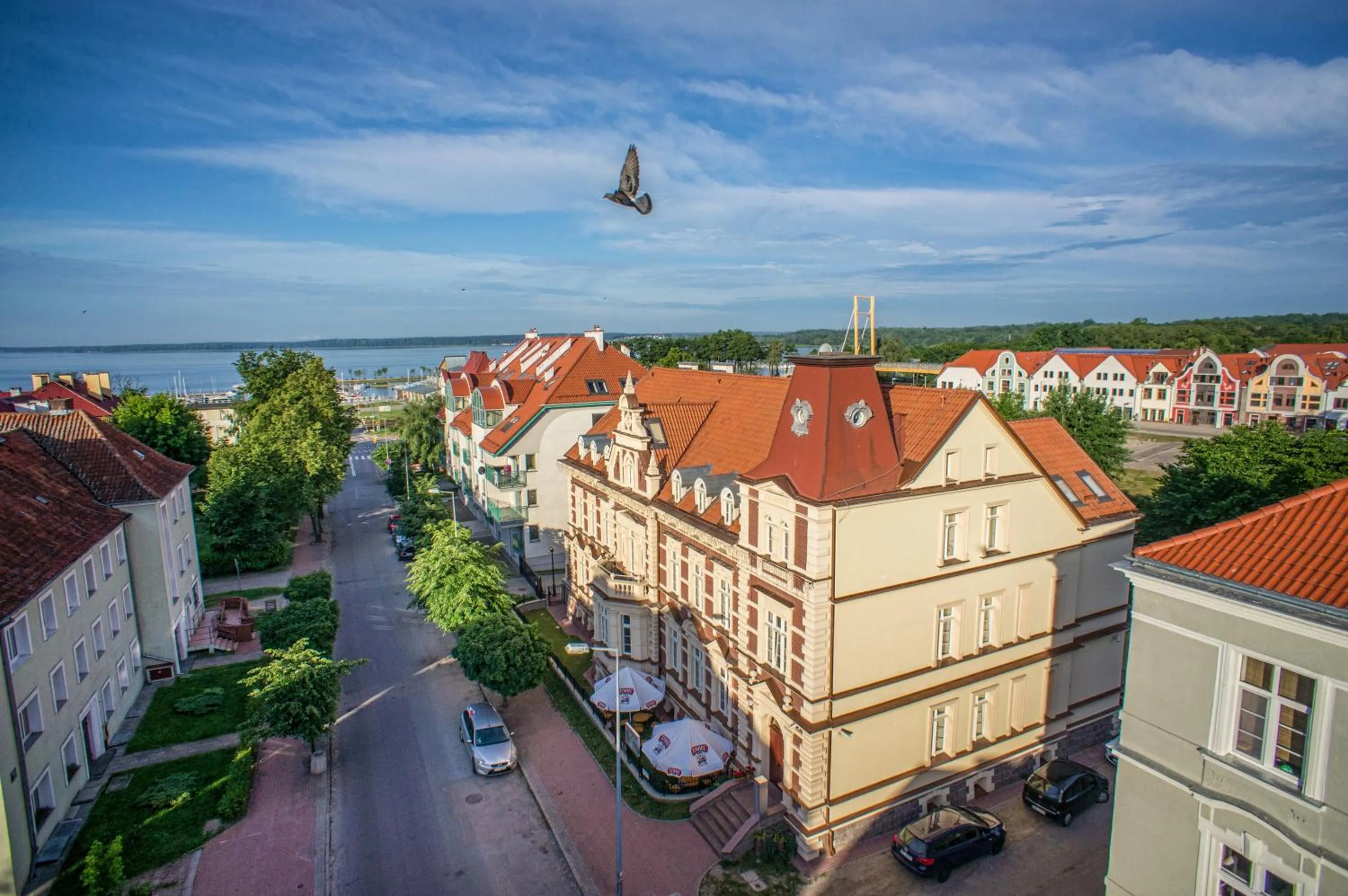 Bird's eye view in Hotel Masovia