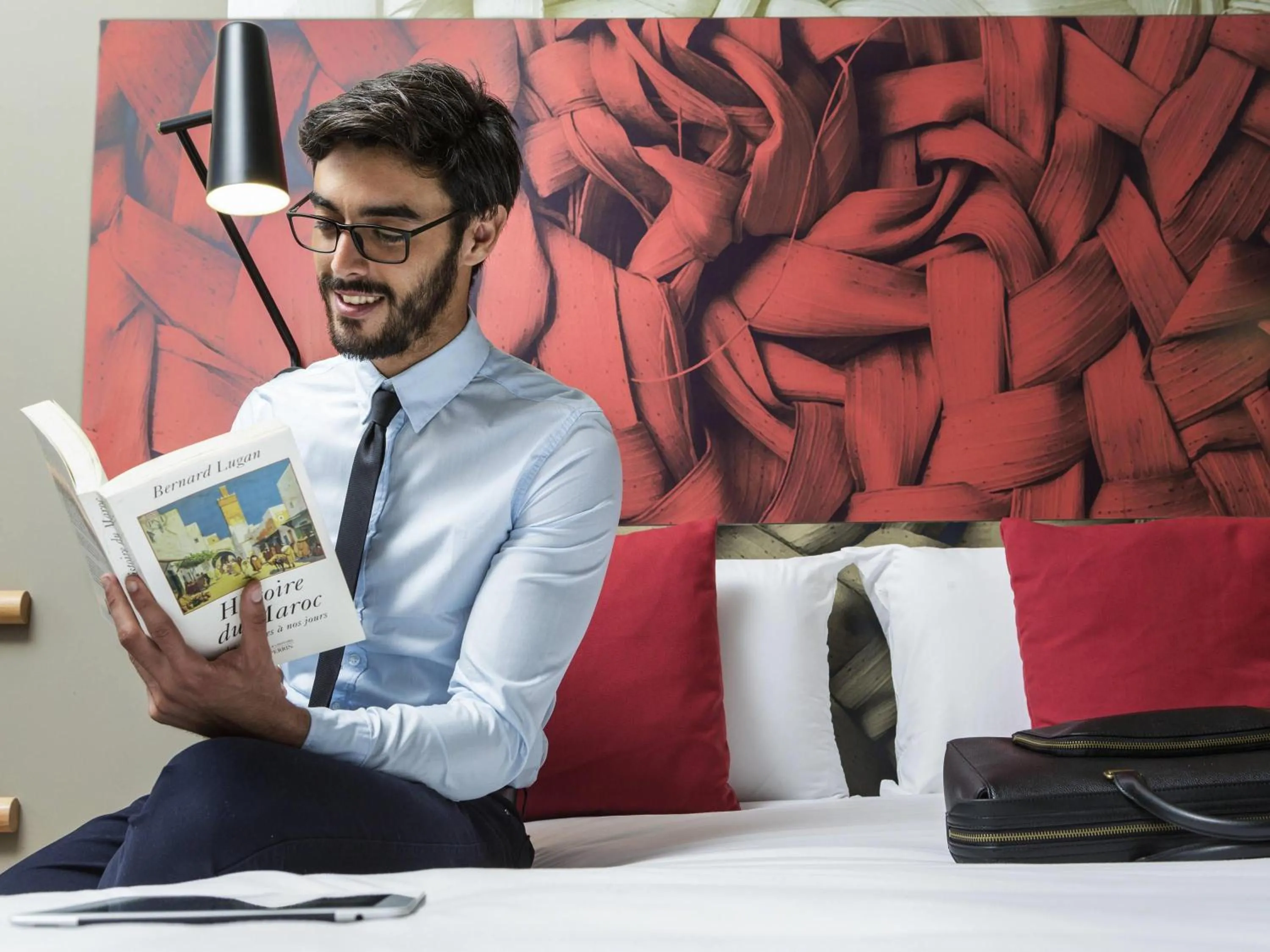 Bedroom in Ibis Mohammedia