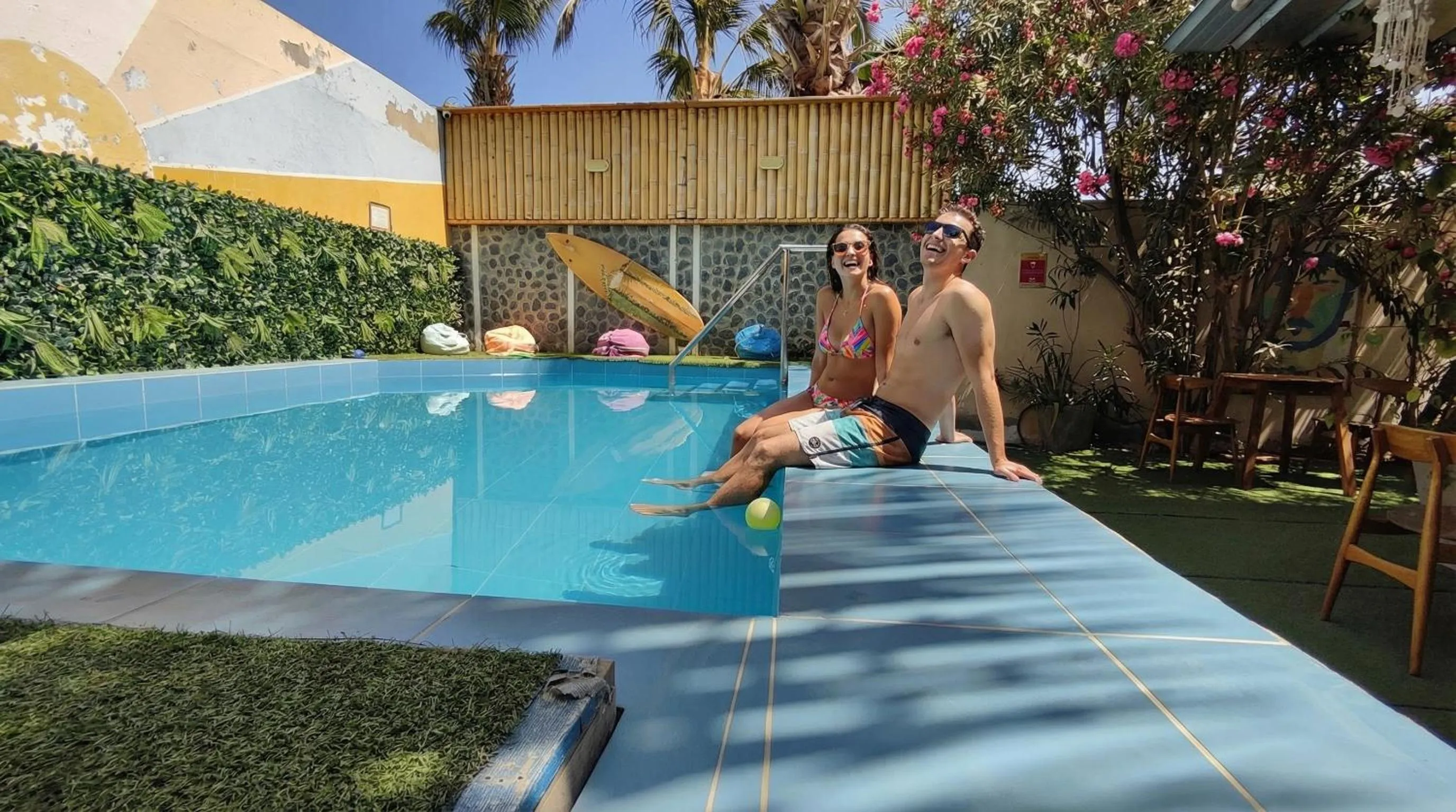 Swimming pool in Puerto Bamboo