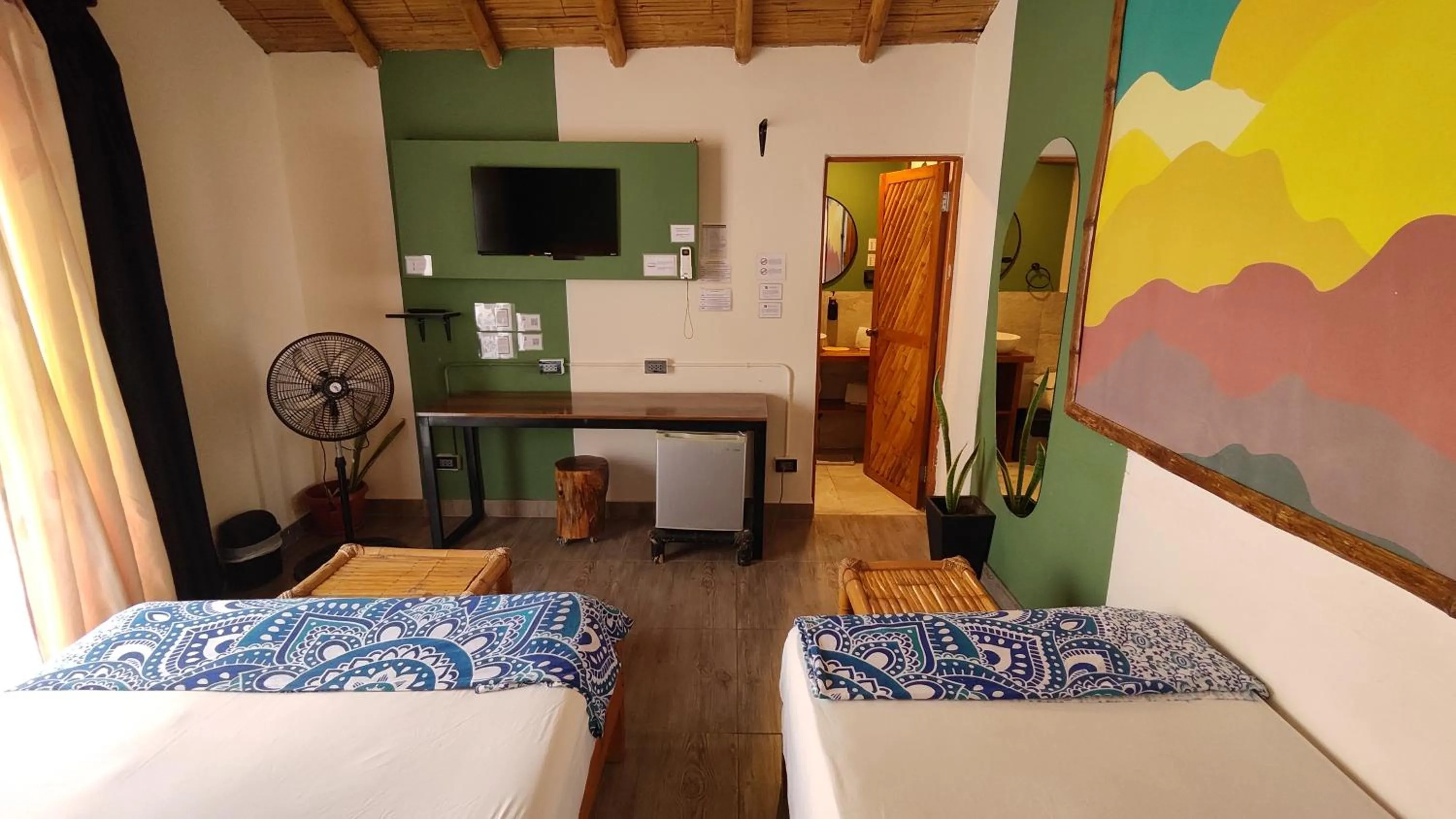 TV and multimedia, Bed in Puerto Bamboo