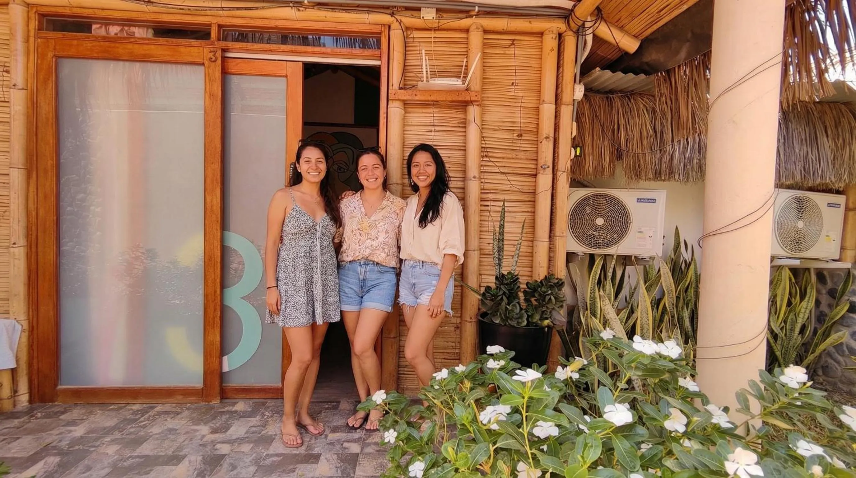 Garden view in Puerto Bamboo