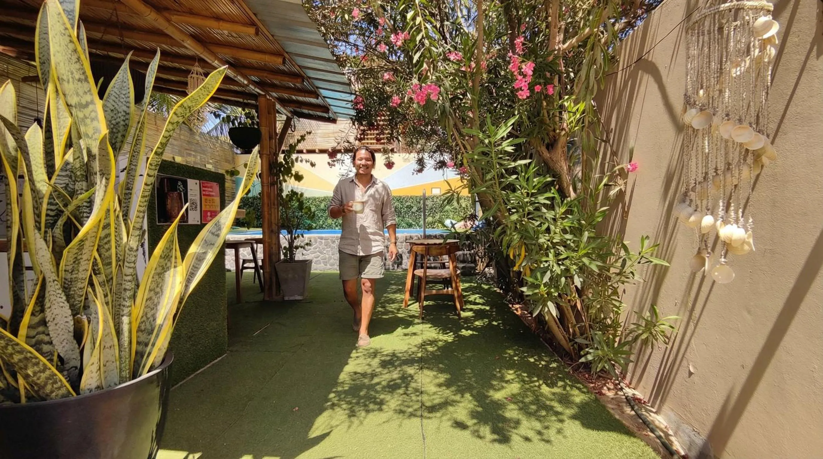 Patio in Puerto Bamboo