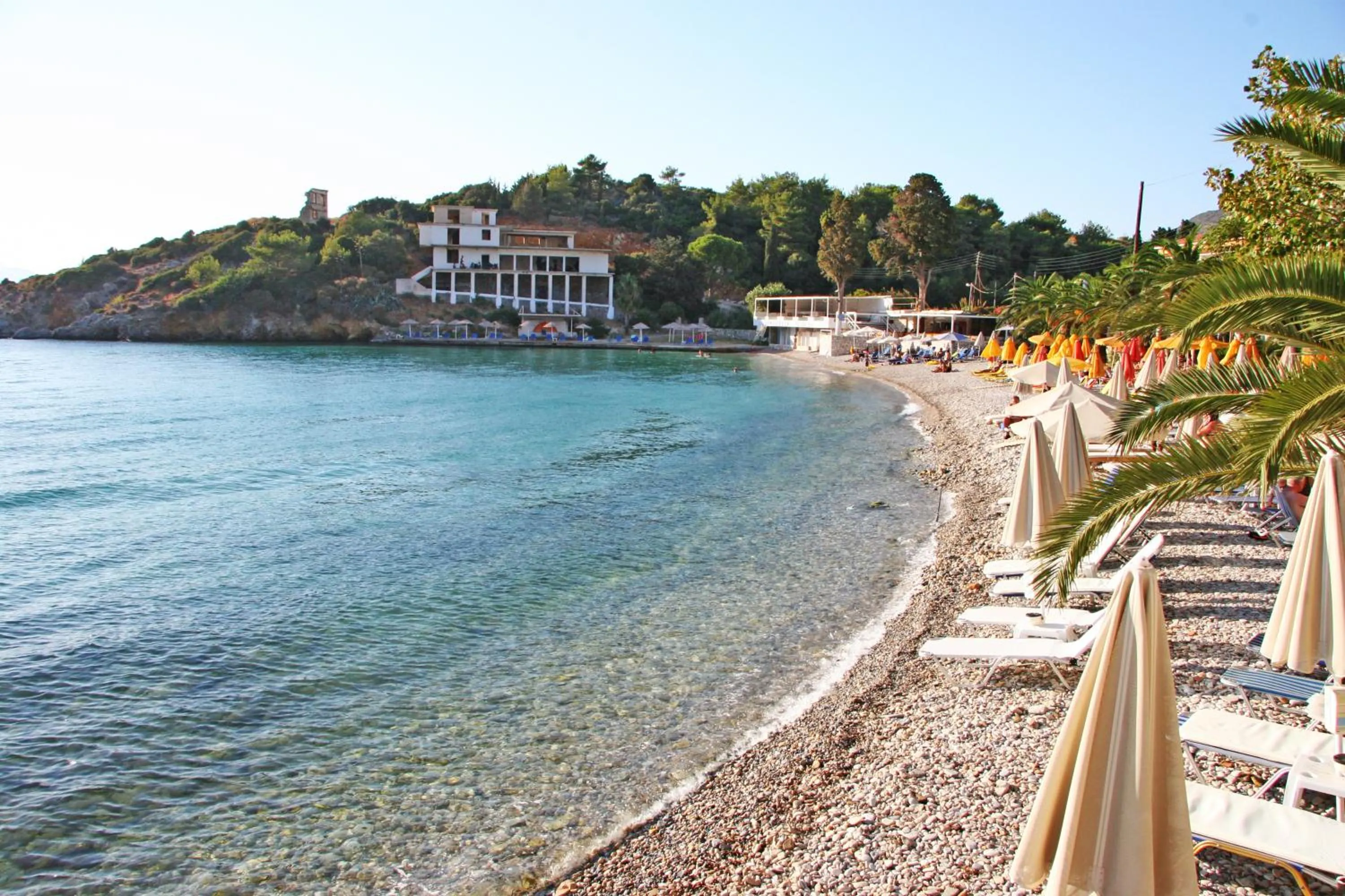 Beach in Samos Bay Hotel by Gagou Beach