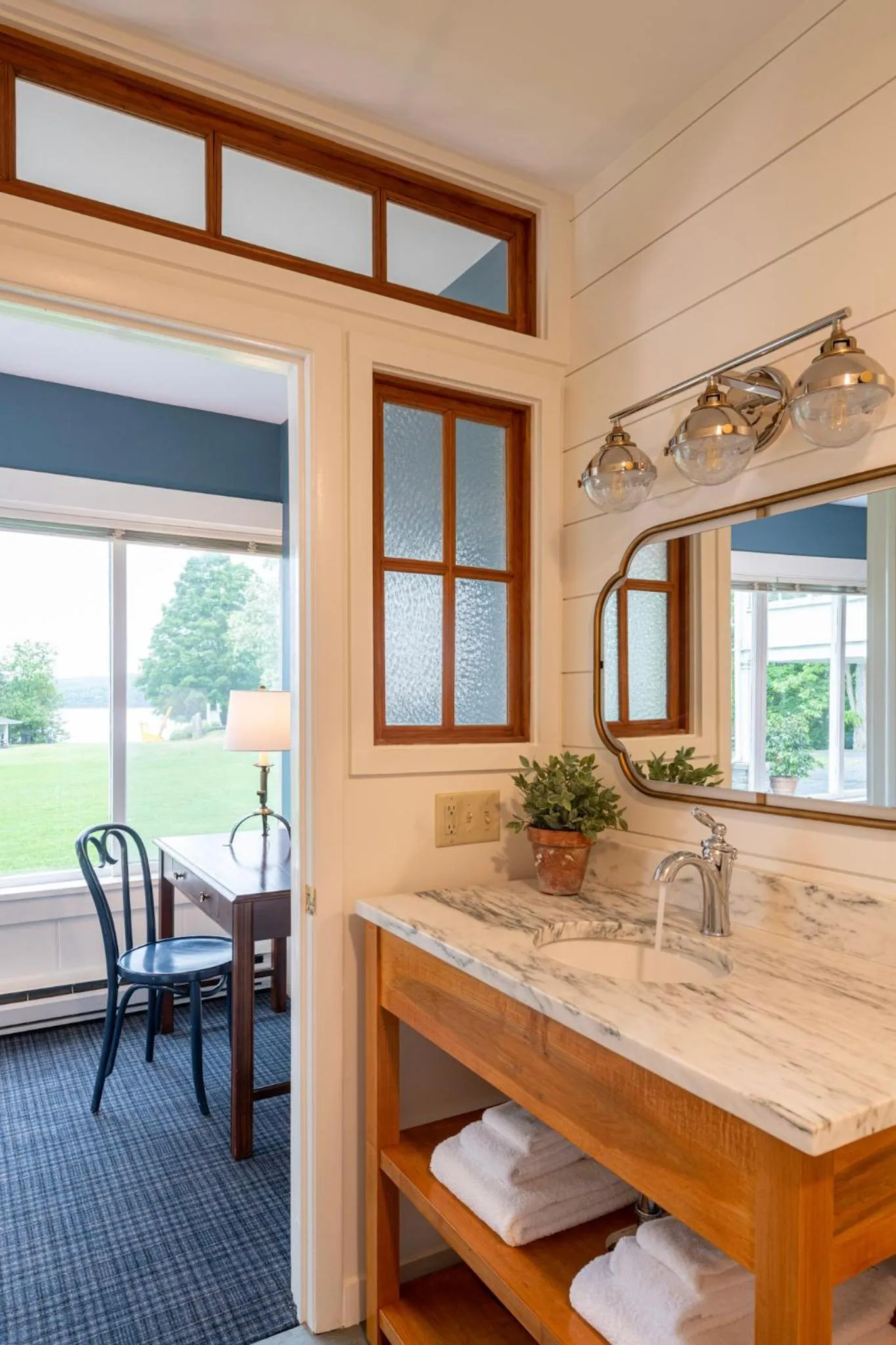 Bathroom in Basin Harbor