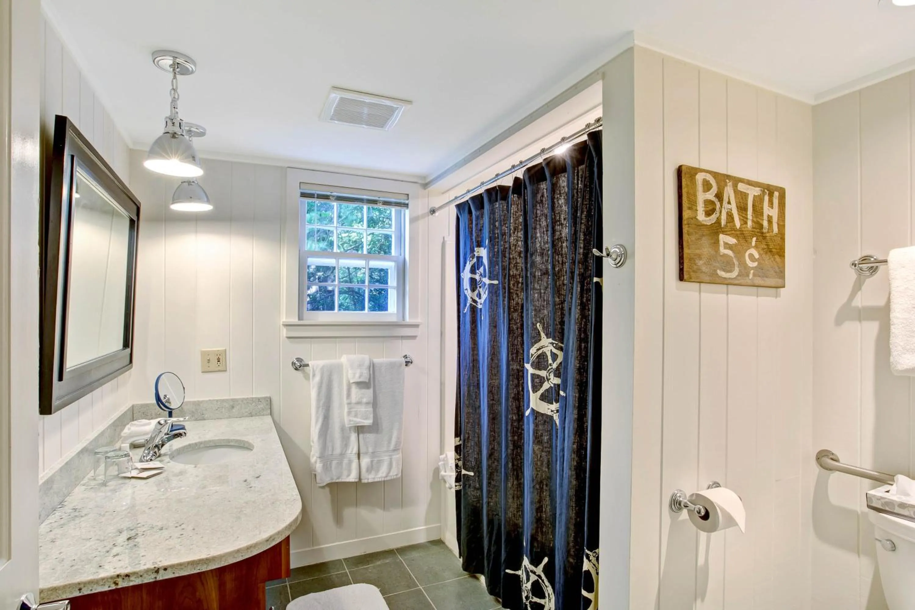 Bathroom in Basin Harbor