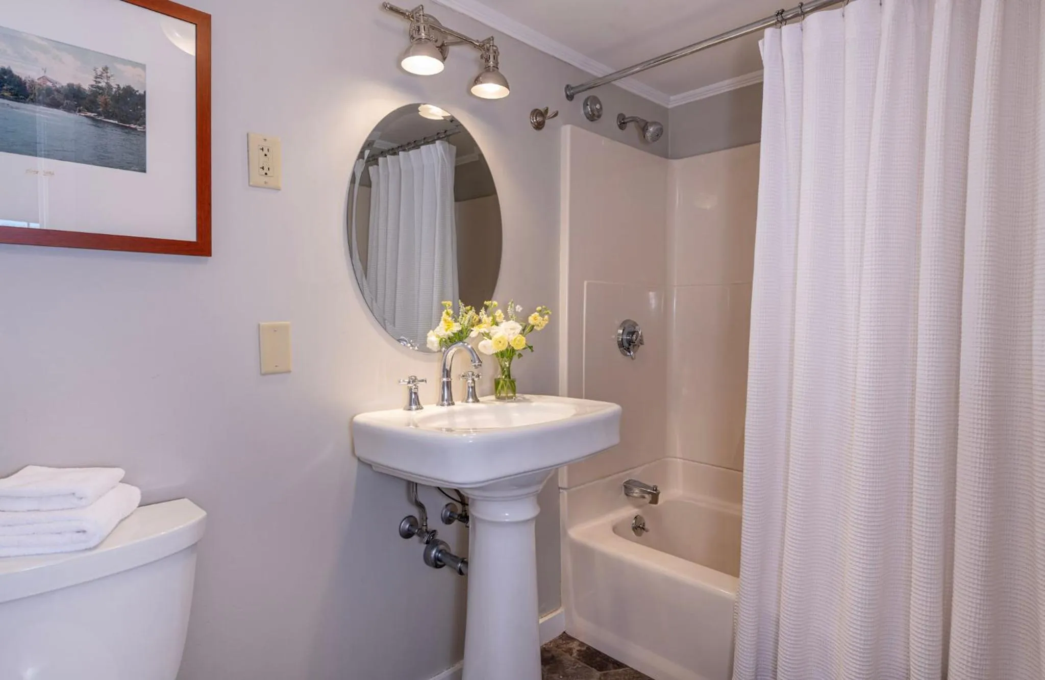 Bathroom in Basin Harbor