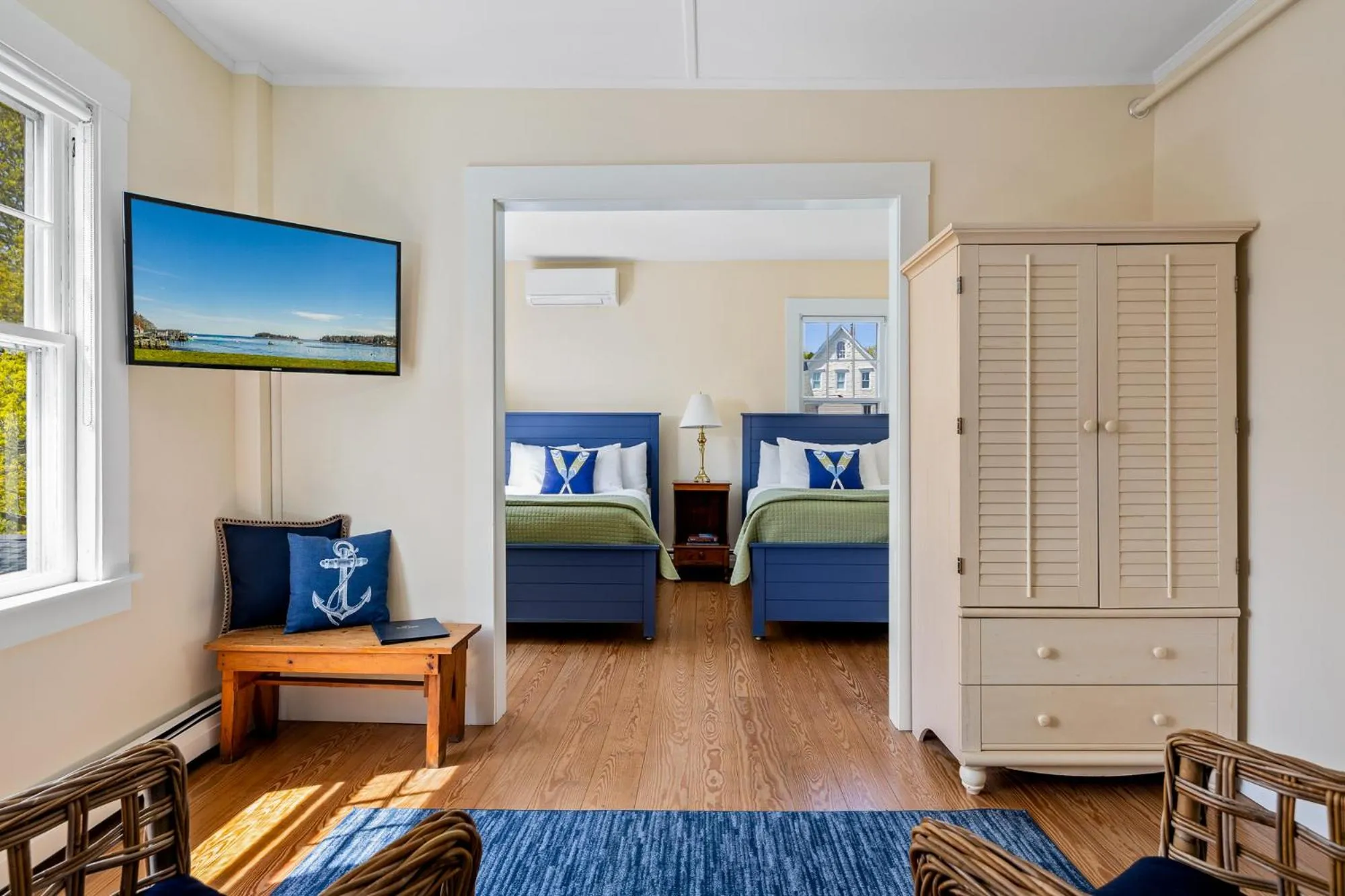 Bedroom in East Wind Inn & Suites