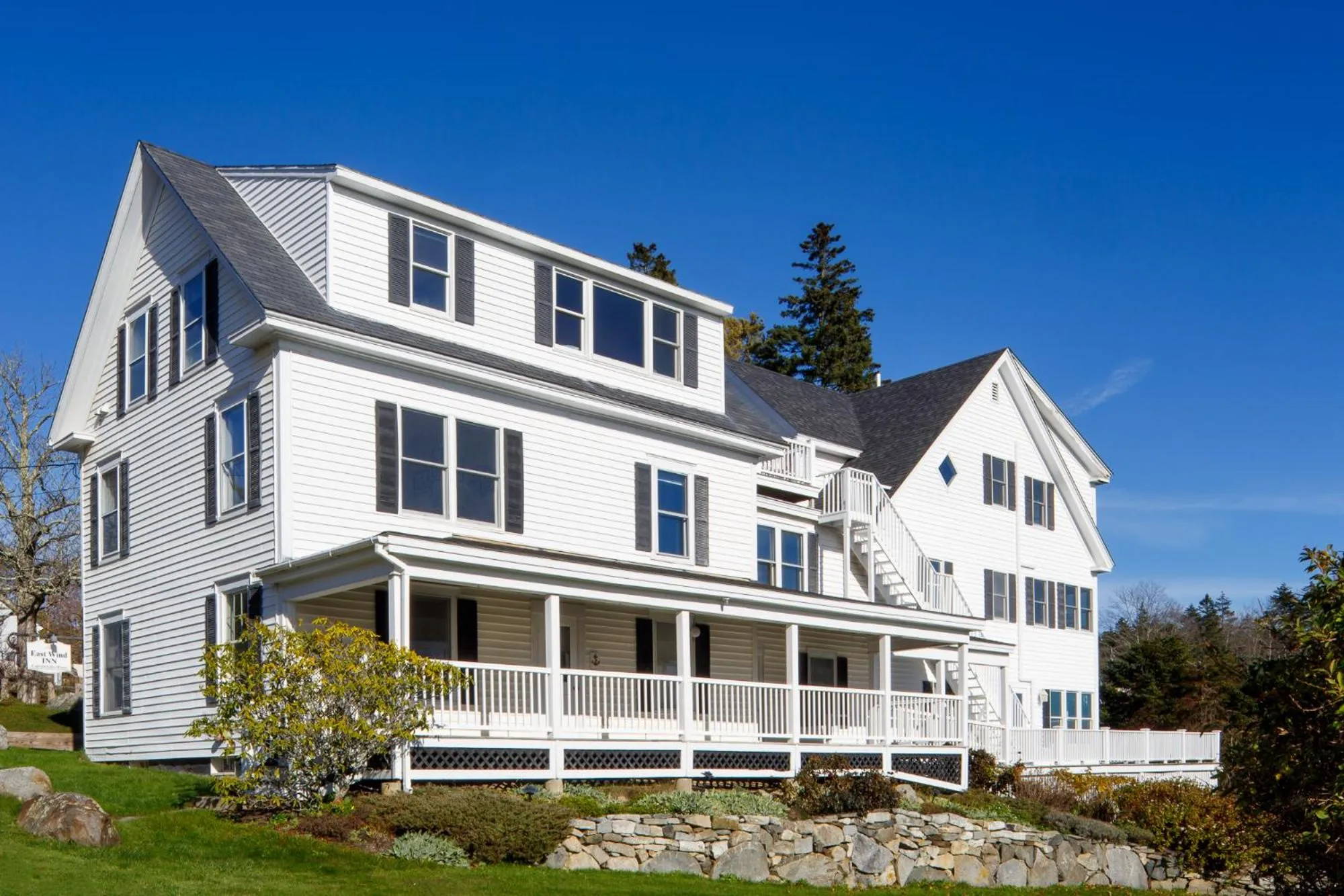 Property building in East Wind Inn & Suites