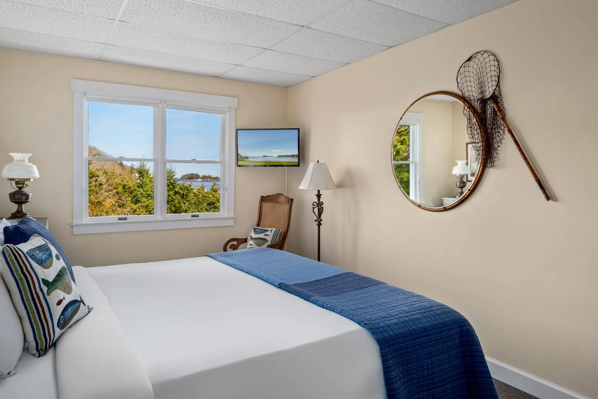 Bedroom in East Wind Inn & Suites