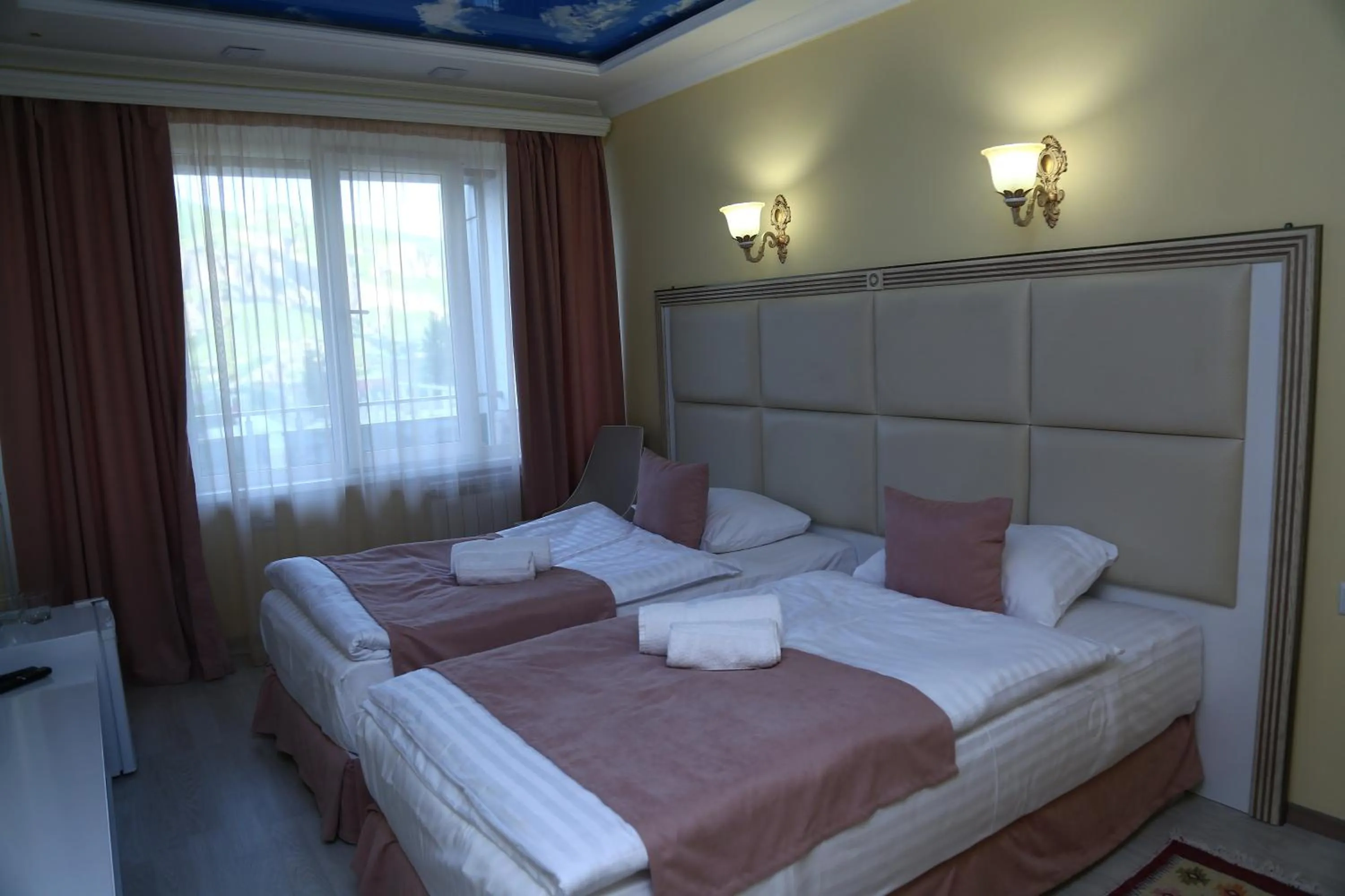 Bed in Goris Hotel