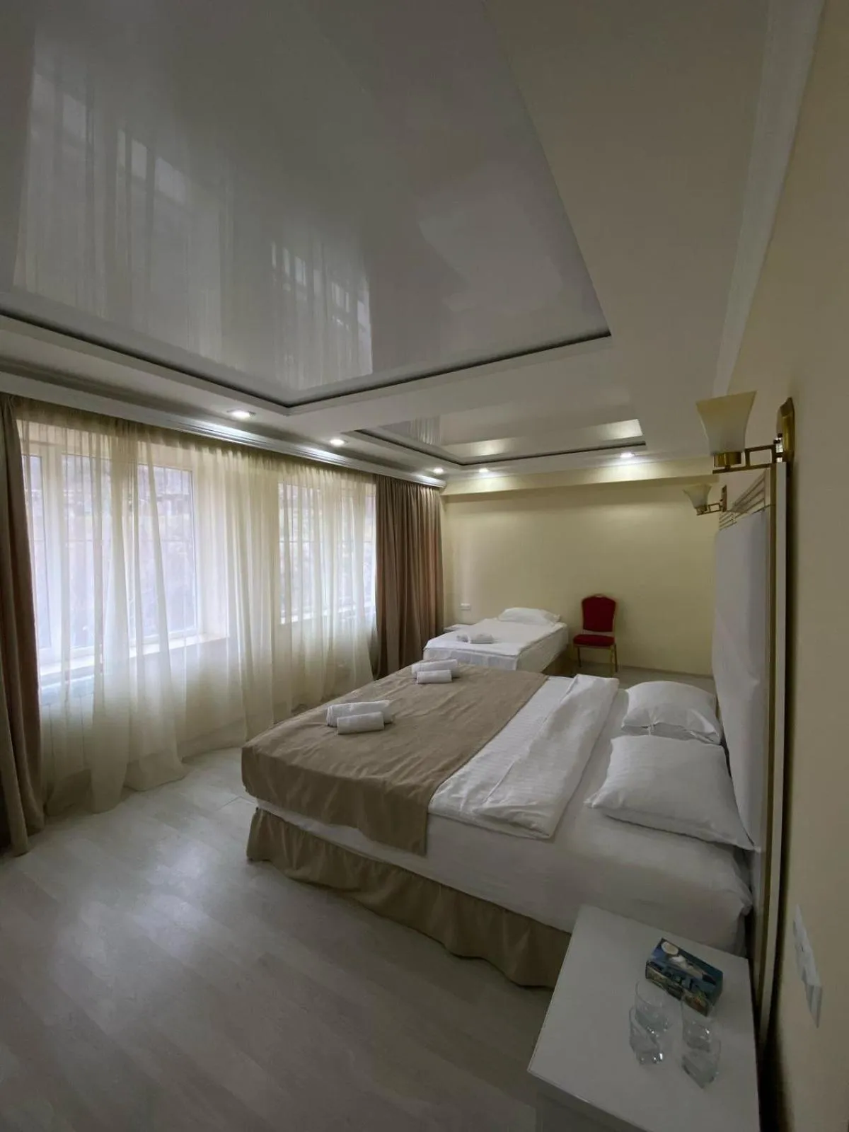 Bed in Goris Hotel