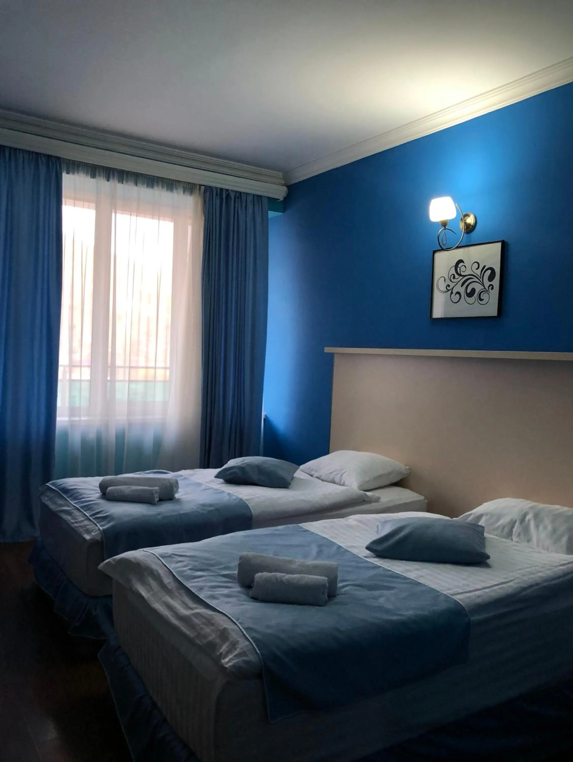 Bed in Goris Hotel