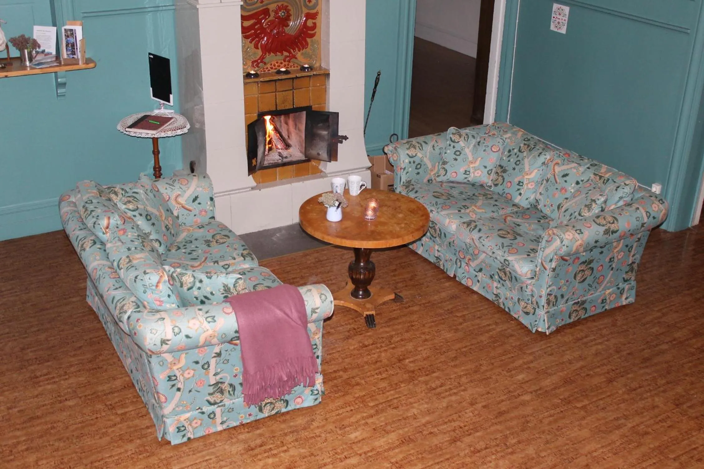 Lobby or reception in Trunna Vandrarhem & Konferens