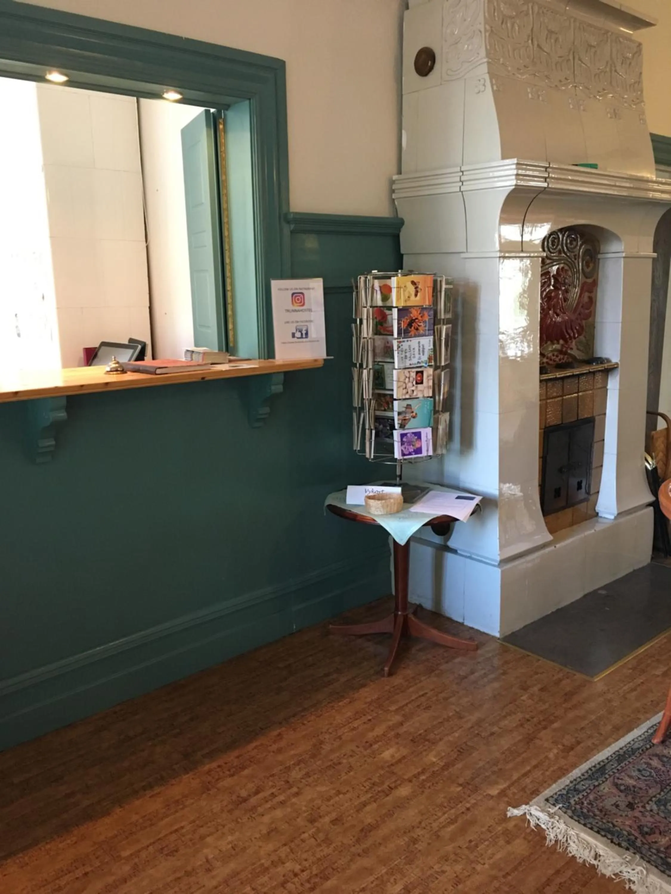 Lobby or reception in Trunna Vandrarhem & Konferens