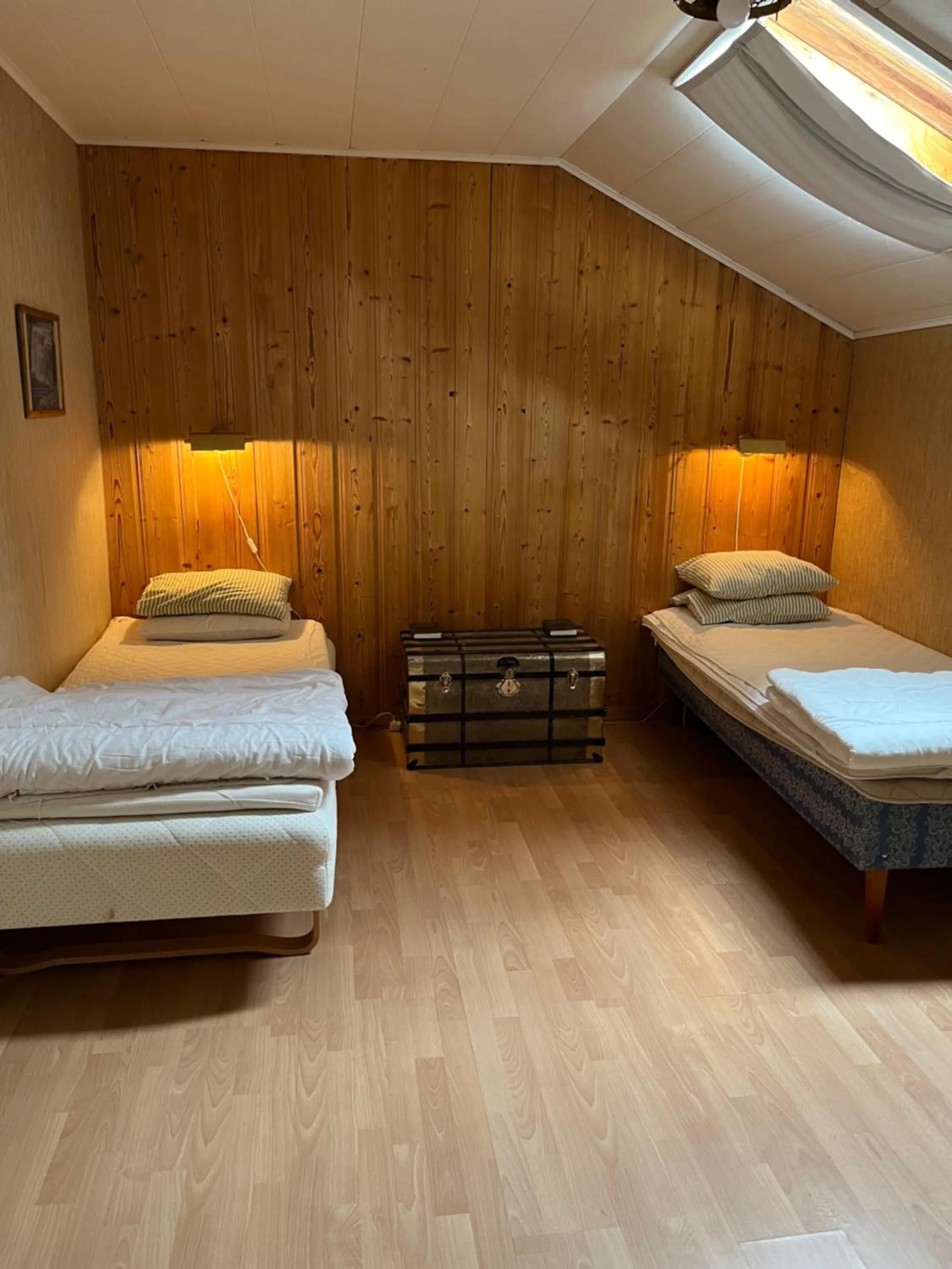 Bedroom, Bed in Trunna Vandrarhem & Konferens