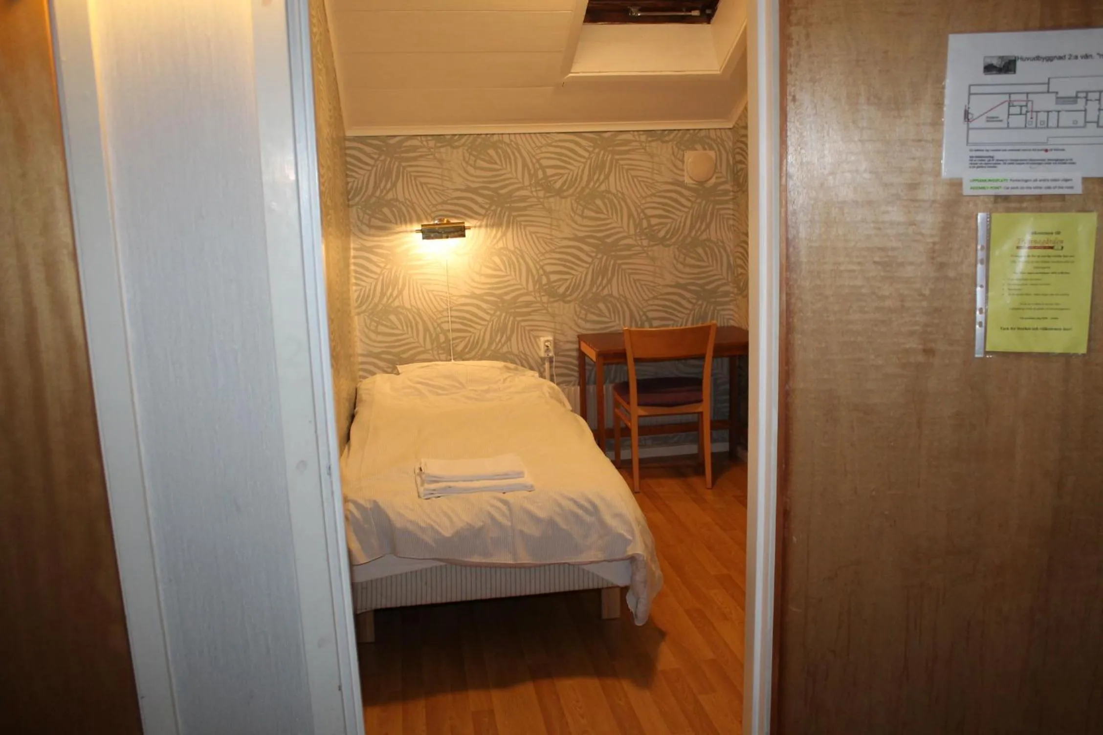 Bed in Trunna Vandrarhem & Konferens