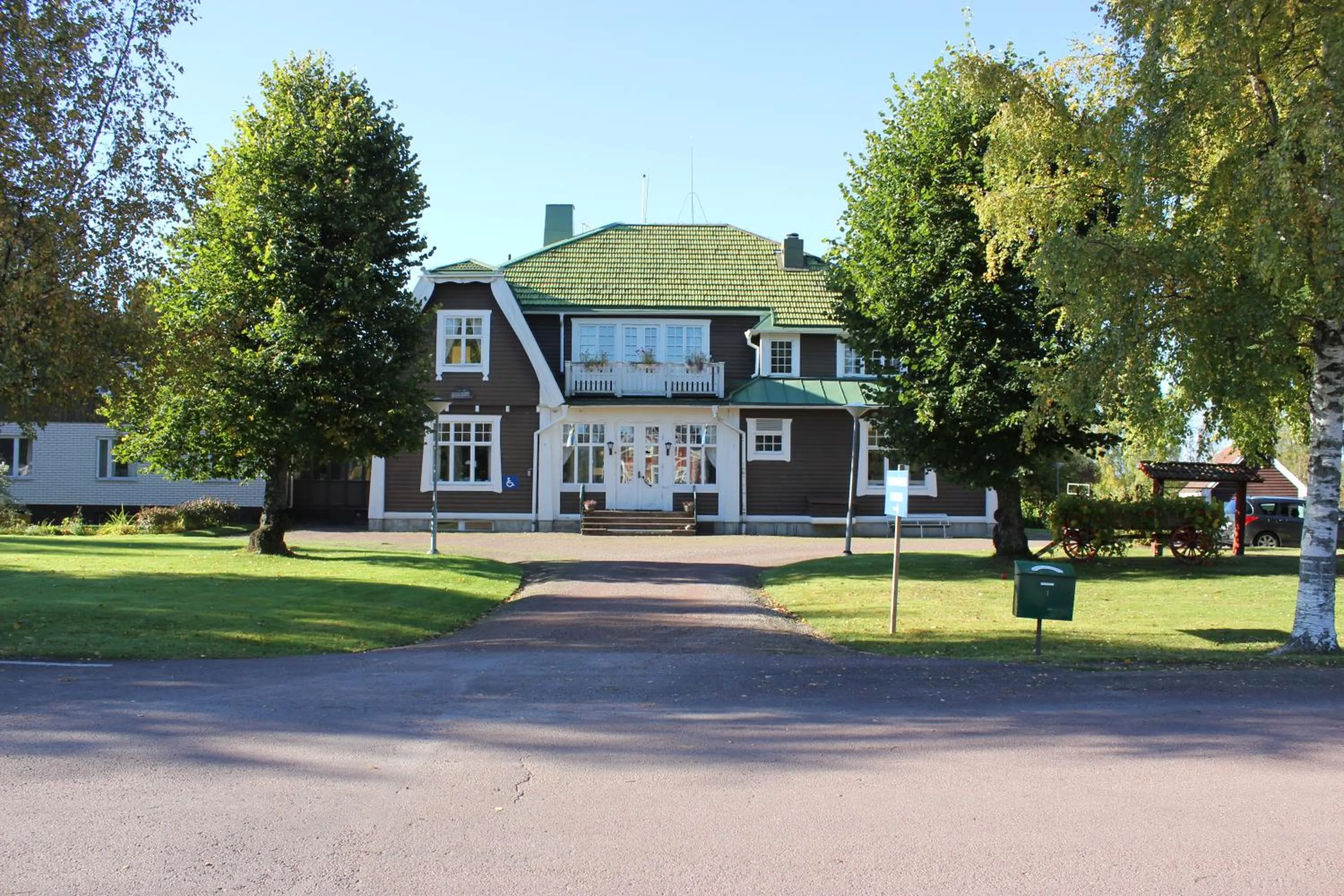 Facade/entrance in Trunna Vandrarhem & Konferens