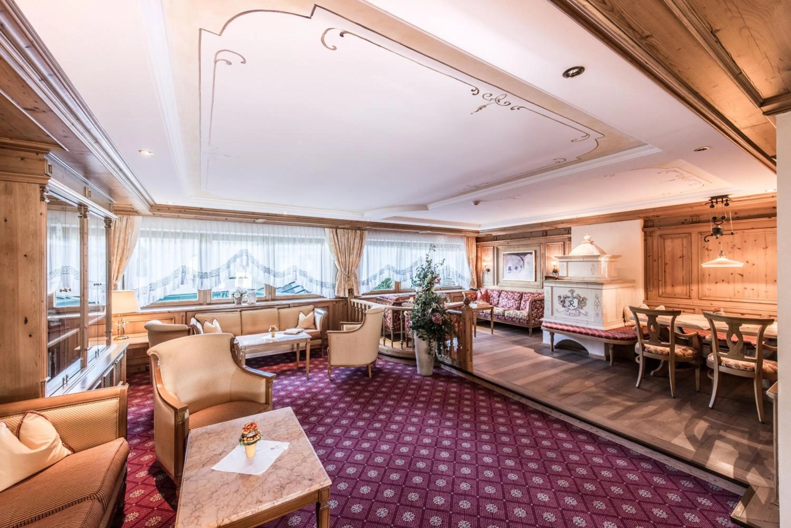 Lobby or reception in Hotel Riedl